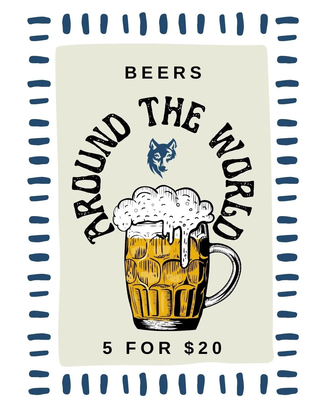 Kick-off to Eat. Drink. Highwood. with our Bucket O' Beers from Around the World