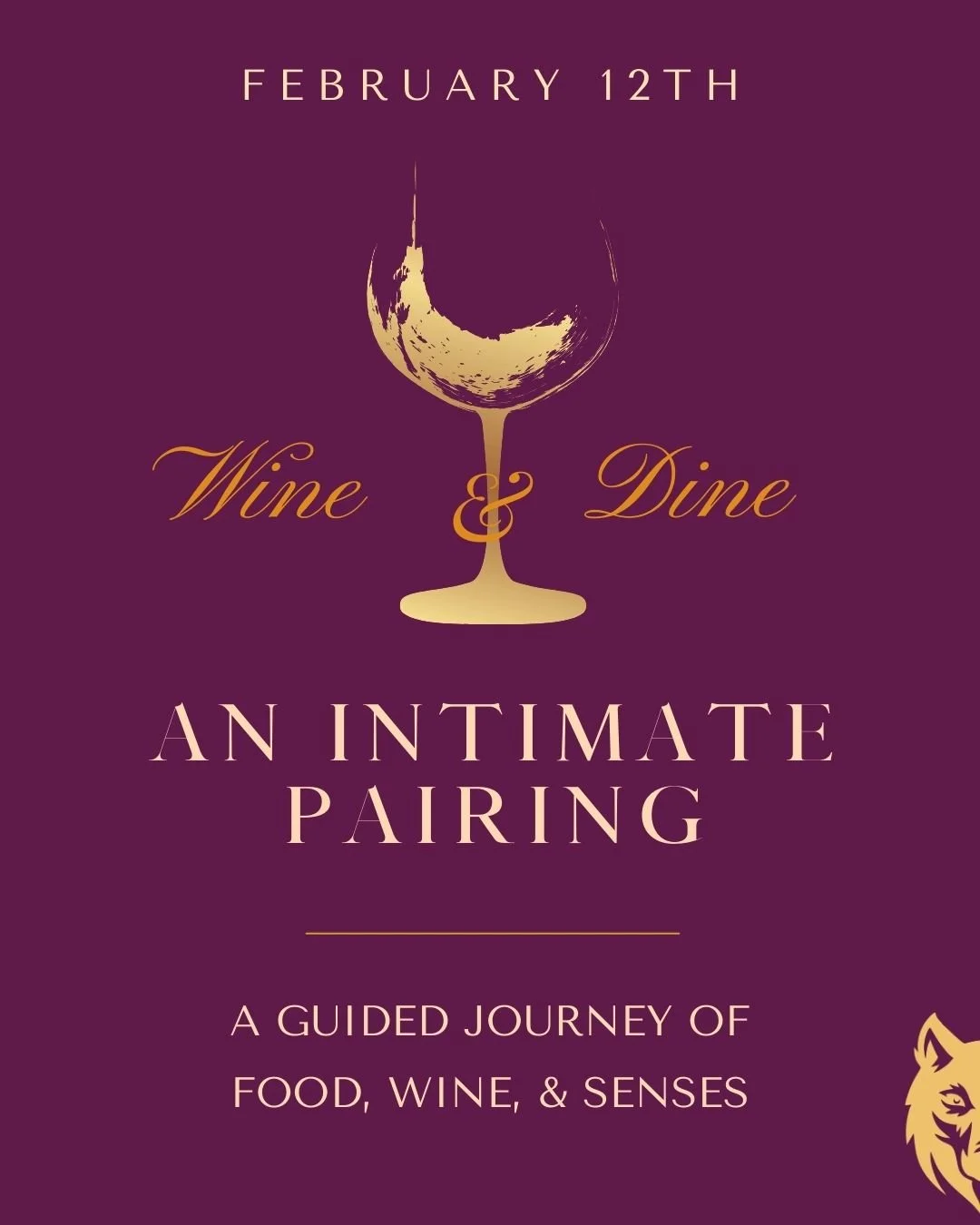 An Intimate Pairing: A Guided Journey of Food, WIne, & Senses