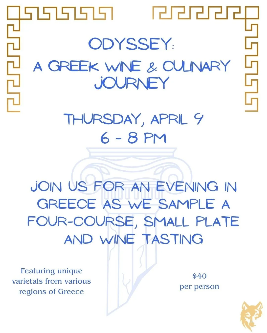 Odyssey: A Greek Wine &amp; Culinary Journey