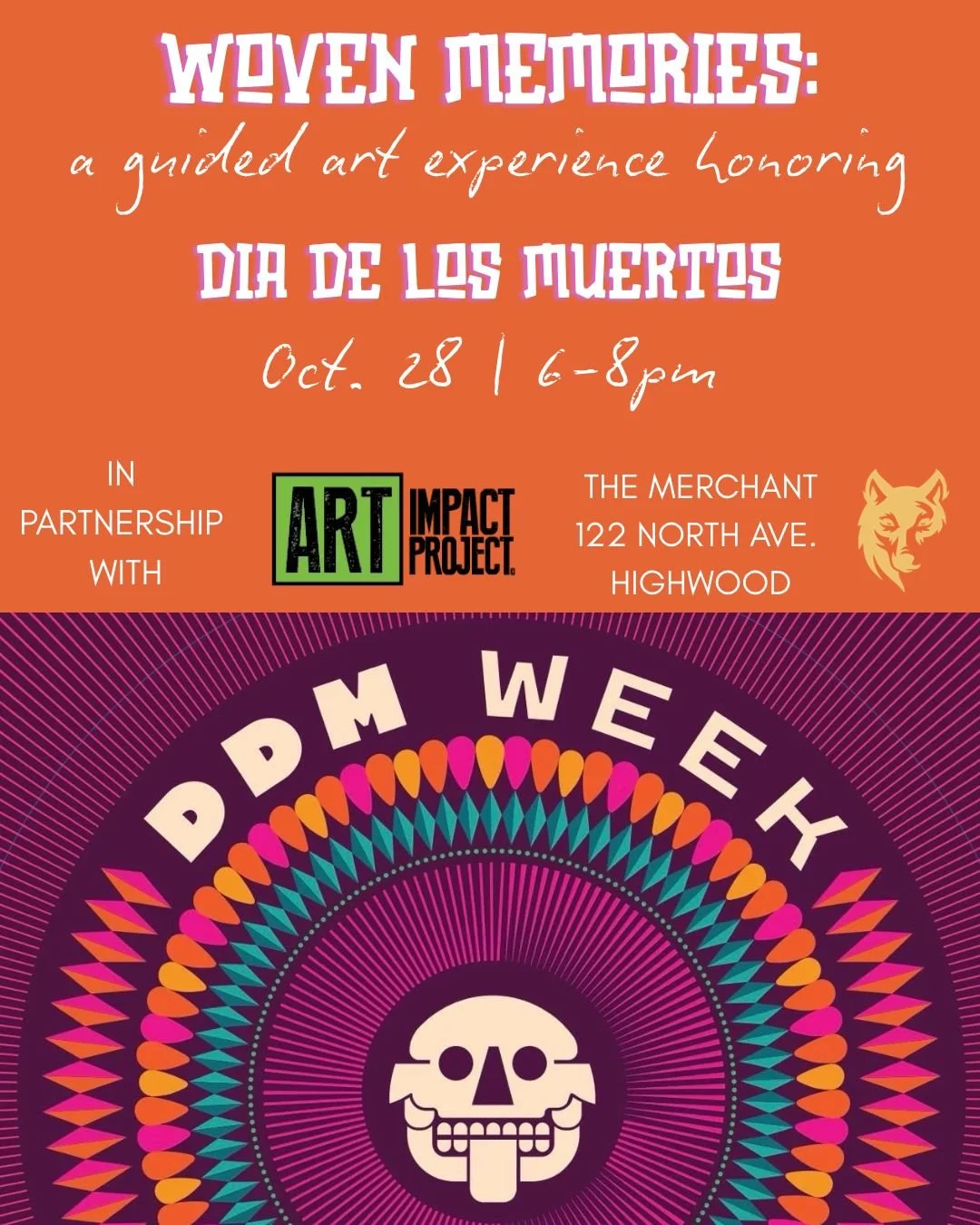 Woven Memories: A Guided Art Experience Honoring Dia de Los Muertos