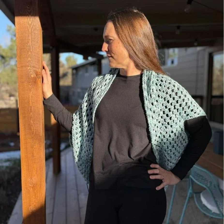 Lightweight Wrap - Blue