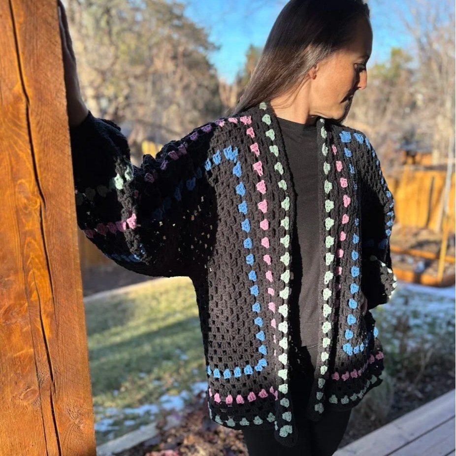 Lightweight Cardigan - Black