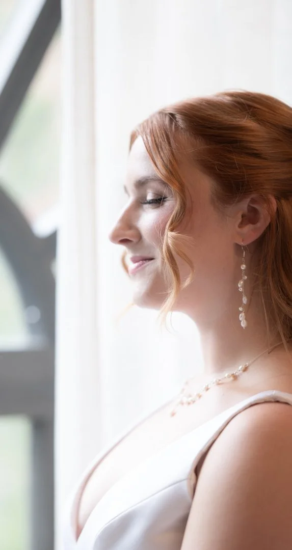 Weddings - Getting ready 2 - bride in profile.jpg
