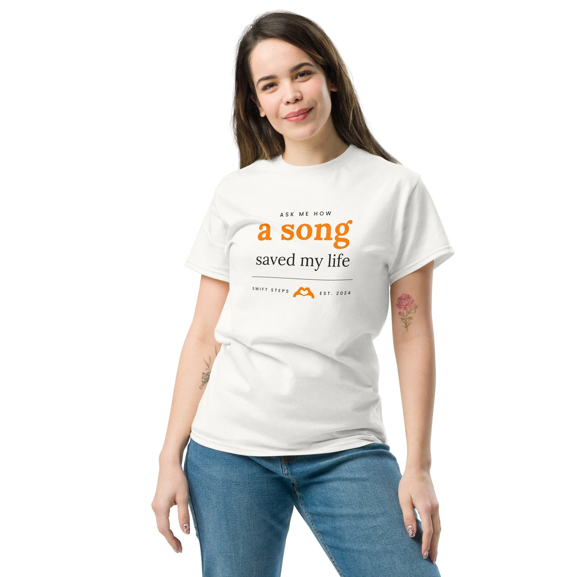"Ask Me How A Song Saved My Life" Shirt