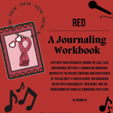 Red Journaling Workbook