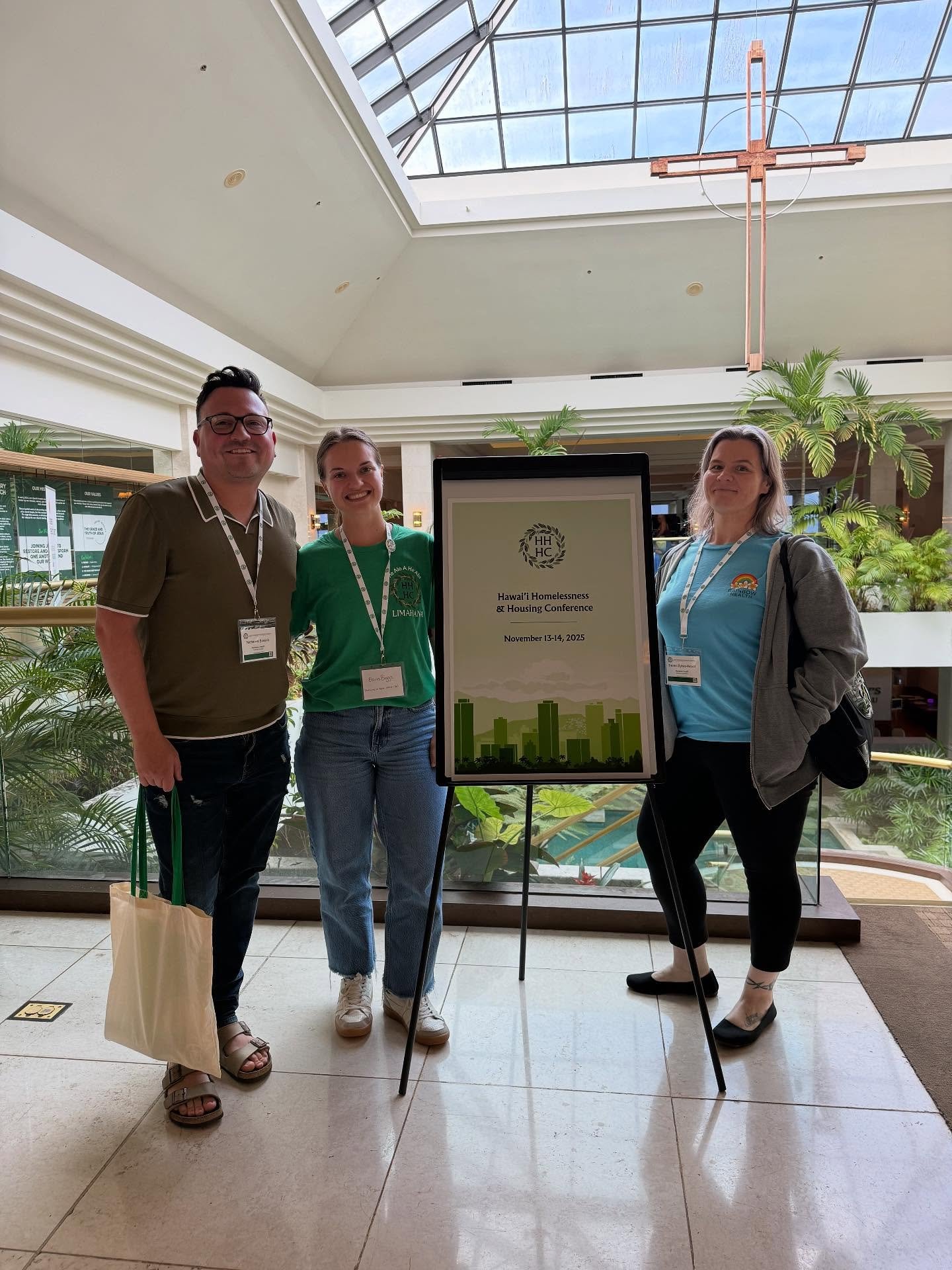 Proud to be part of the Hawaiʻi Homelessness &amp; Housing Conference with @picoahu. Grateful for every advocate and partner working to create lasting housing solutions across our islands. 🌺