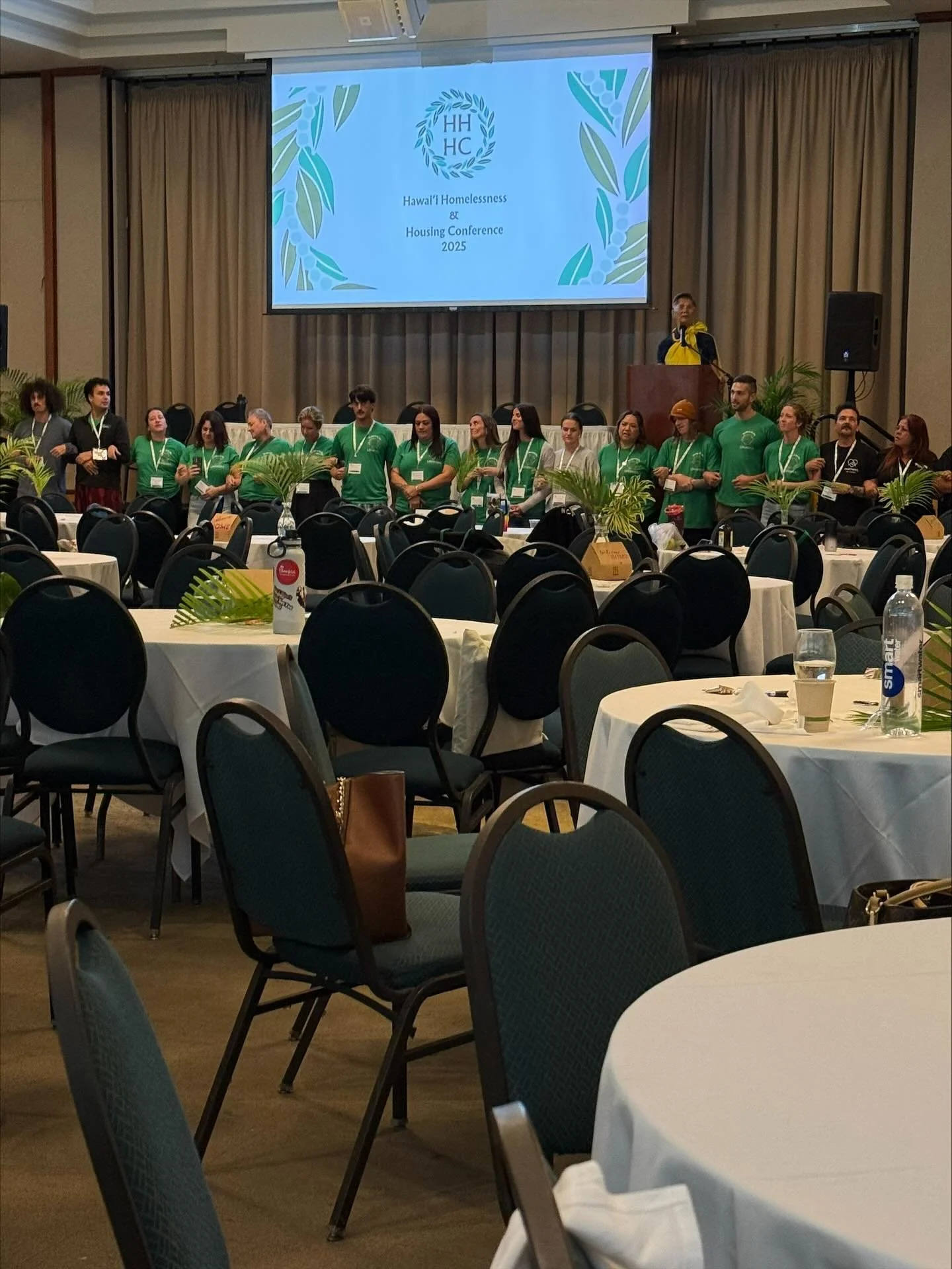 Our team had such a meaningful experience at the Hawaiʻi Homelessness &amp; Housing Conference this week. 🌿

We kicked things off with a little fun placing 2nd in trivia and walking away with a new mug and a Red Lobster gift card. 🏆🦞

We also gain