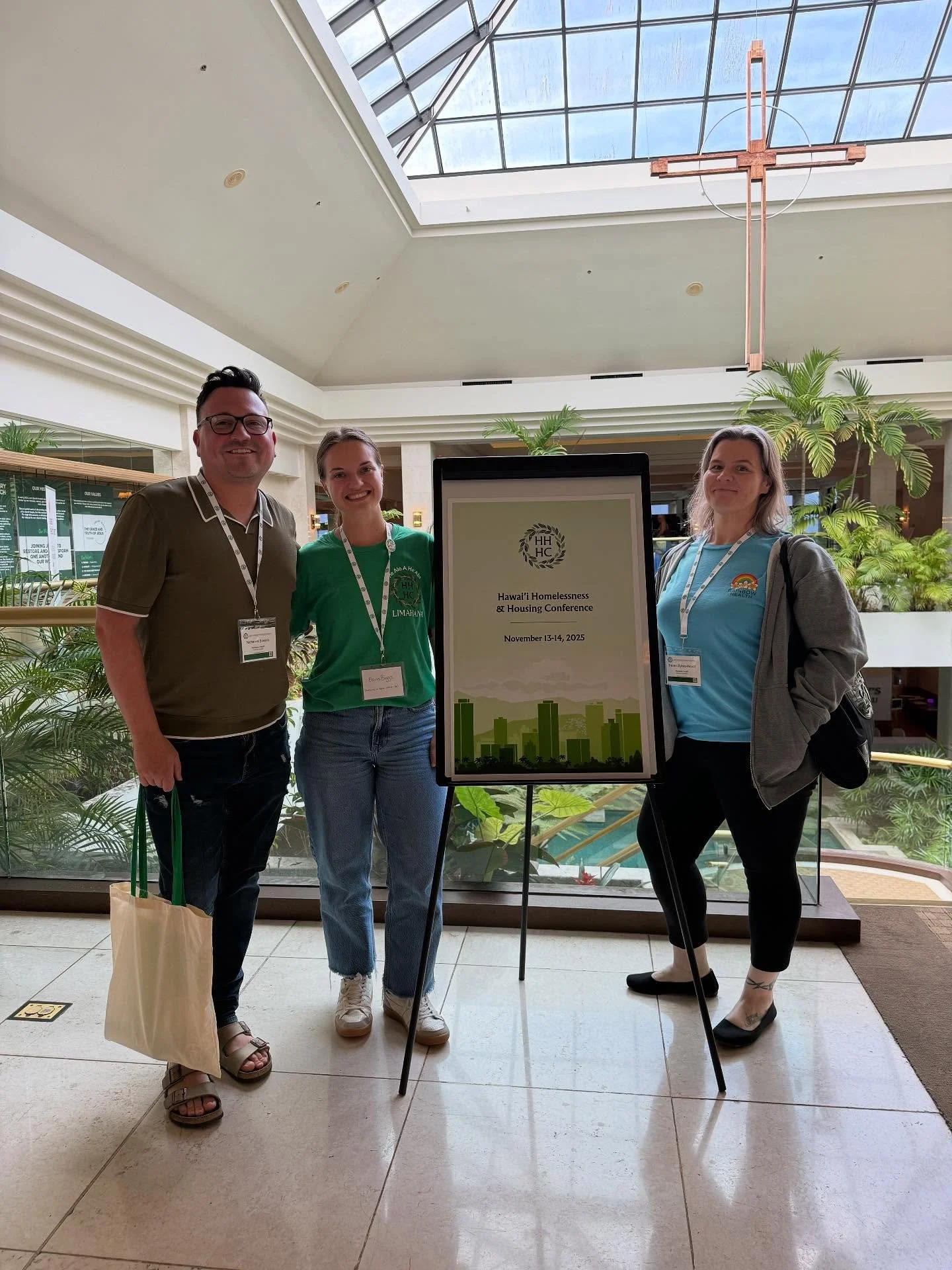 Proud to be part of the Hawaiʻi Homelessness &amp; Housing Conference with @picoahu. Grateful for every advocate and partner working to create lasting housing solutions across our islands. 🌺