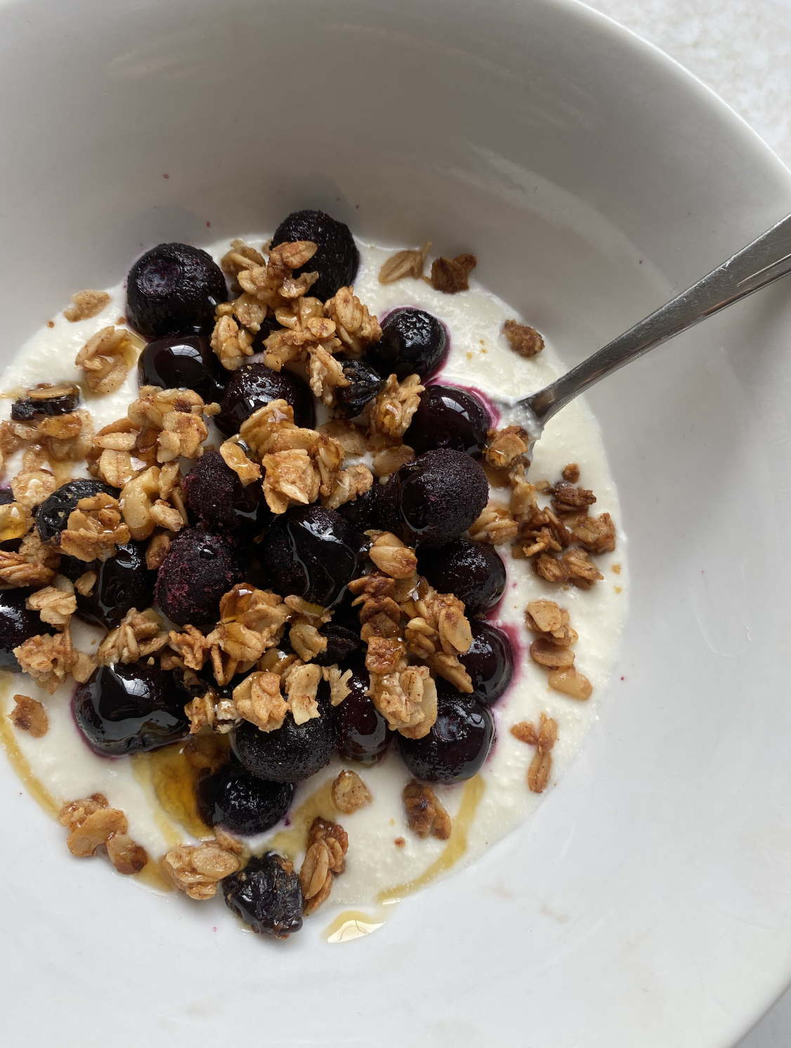 Sourdough Mama Sourdough Granola on Yogurt