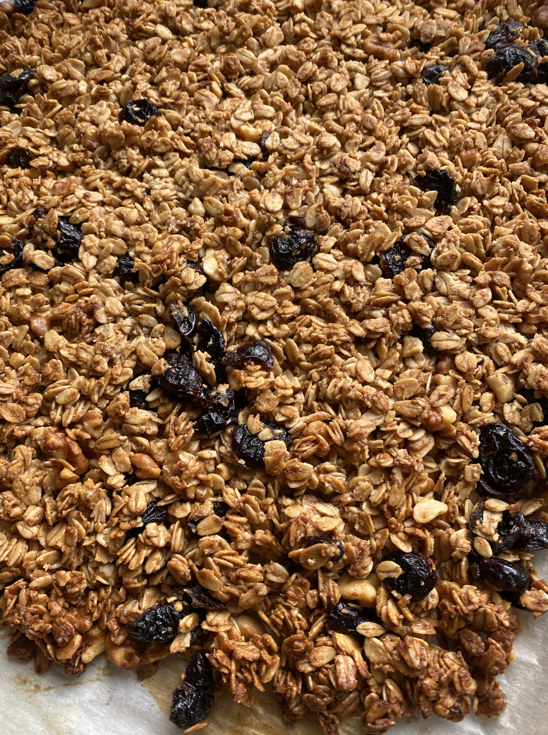 Simple Sourdough Granola - Discard or Long Ferment