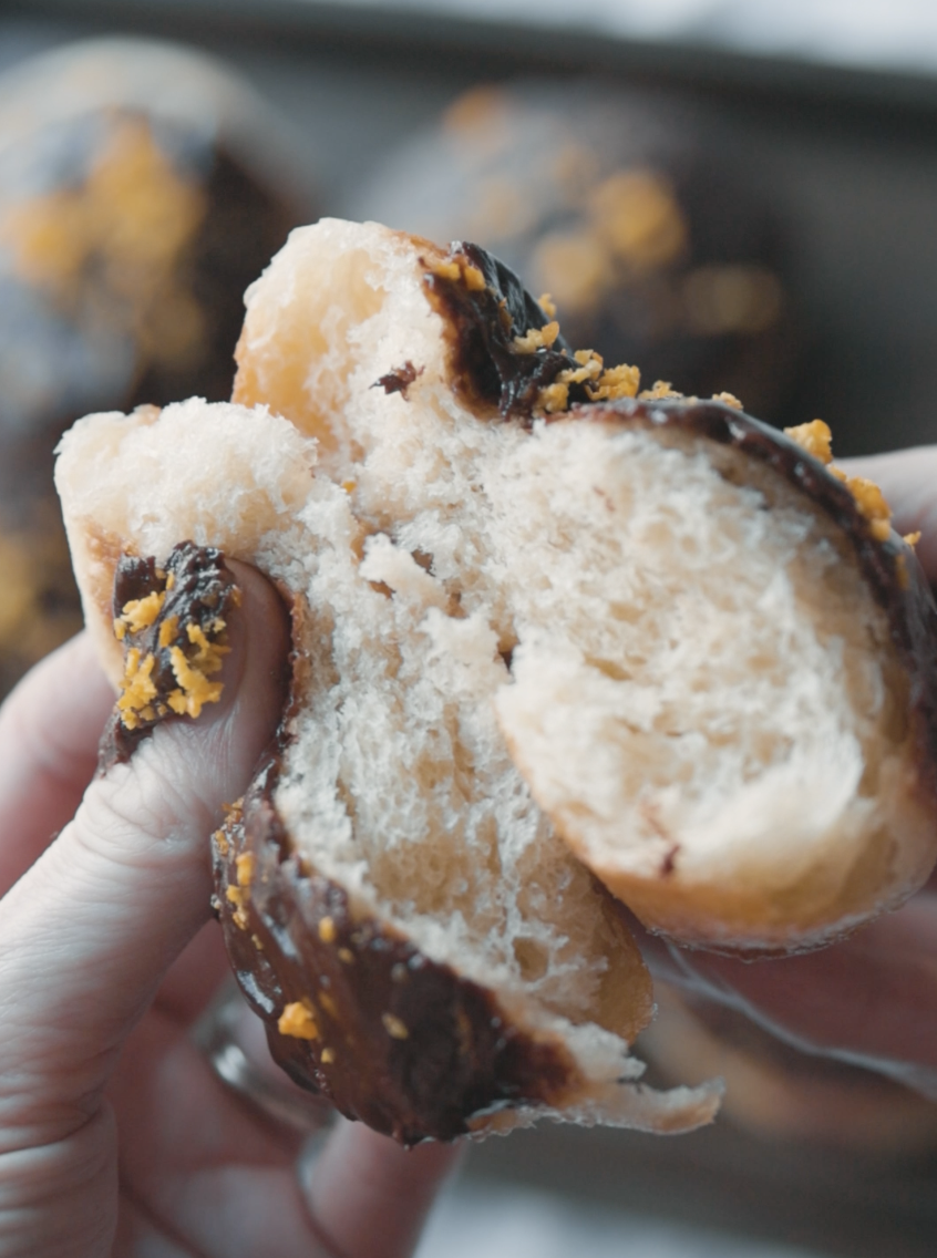 Sourdough Mama Chocolate Orange Clean Sourdough Doughnuts