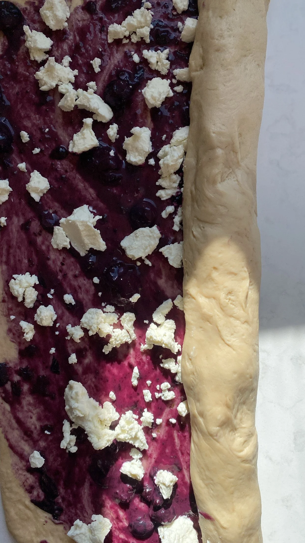 Blueberry Goat Cheese Sourdough Babka Sourdough Mama Shaping