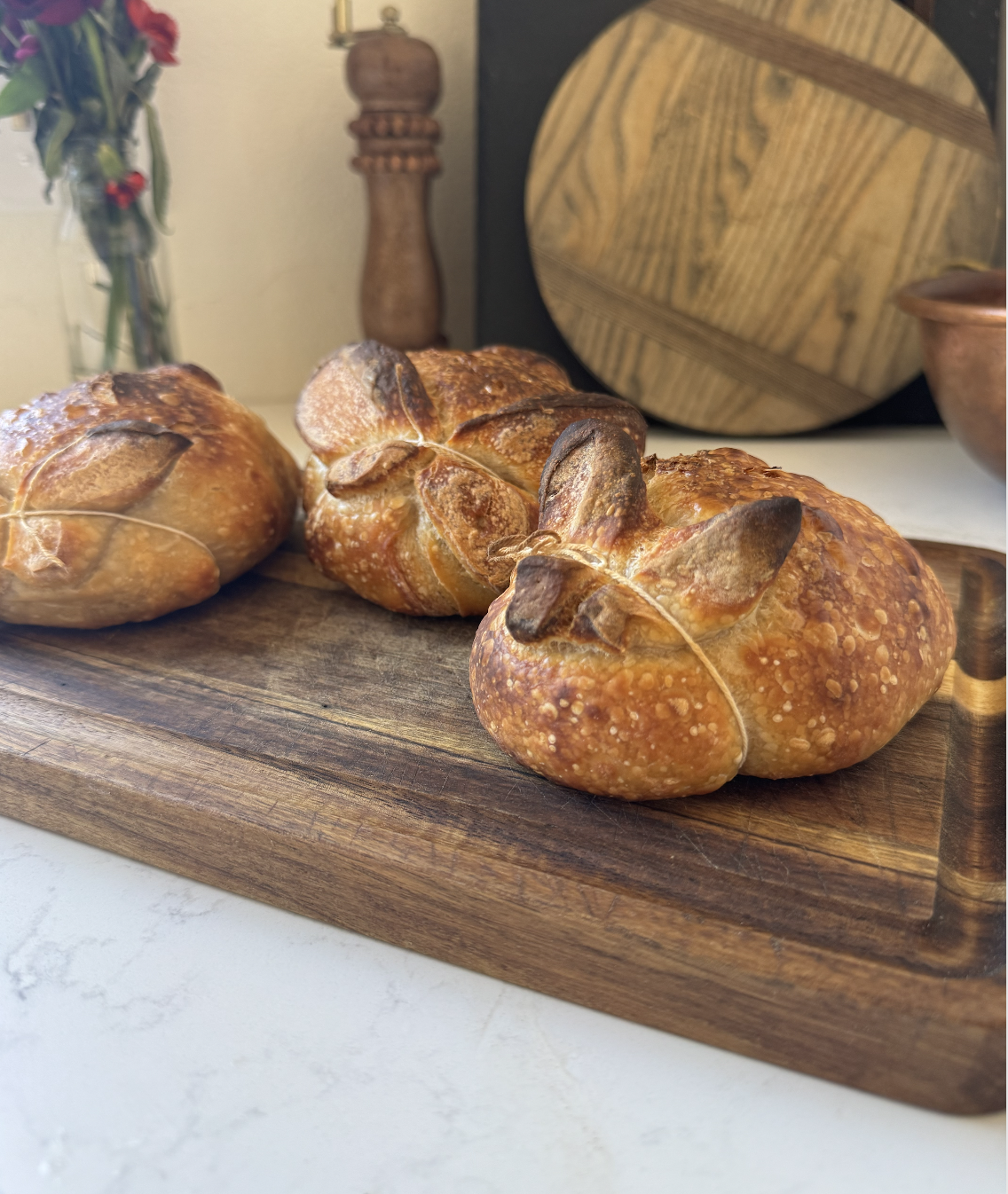 Sourdough Mama Easter Bunny Loaves