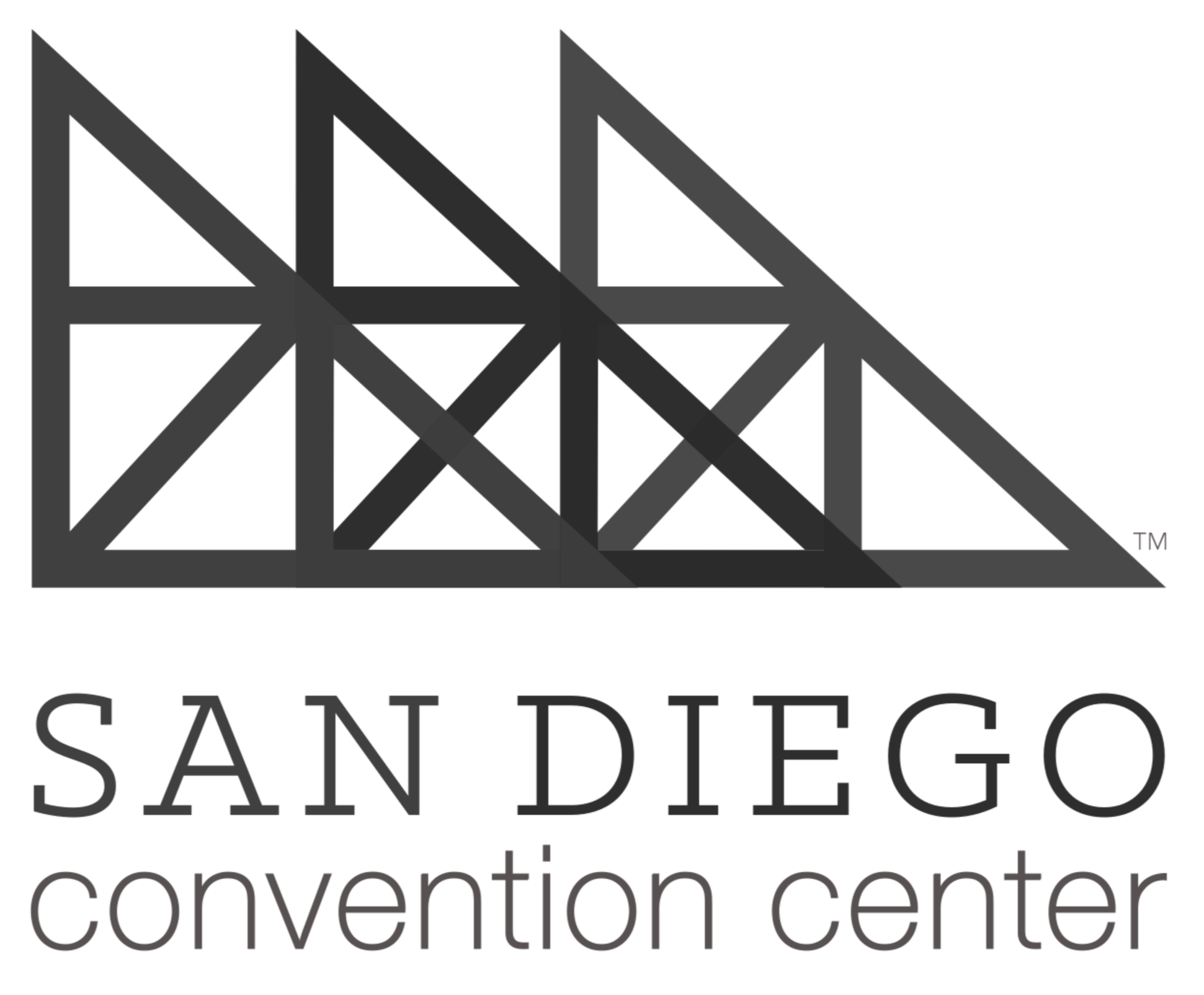 Poema Coffee Co serving custom branded lattes with the San Diego Convention Center logo using the latte logo printer at a corporate event, showcasing premium mobile espresso catering and logo latte art.