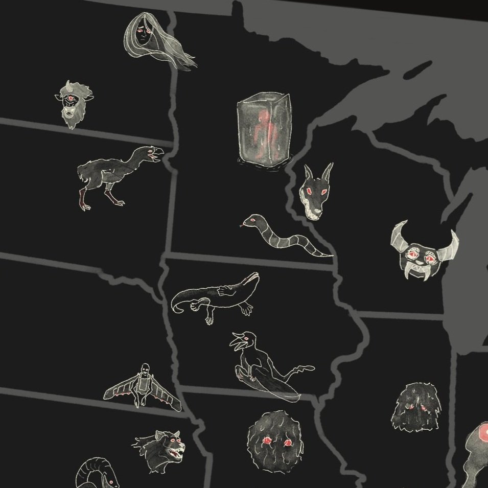Cryptid Map