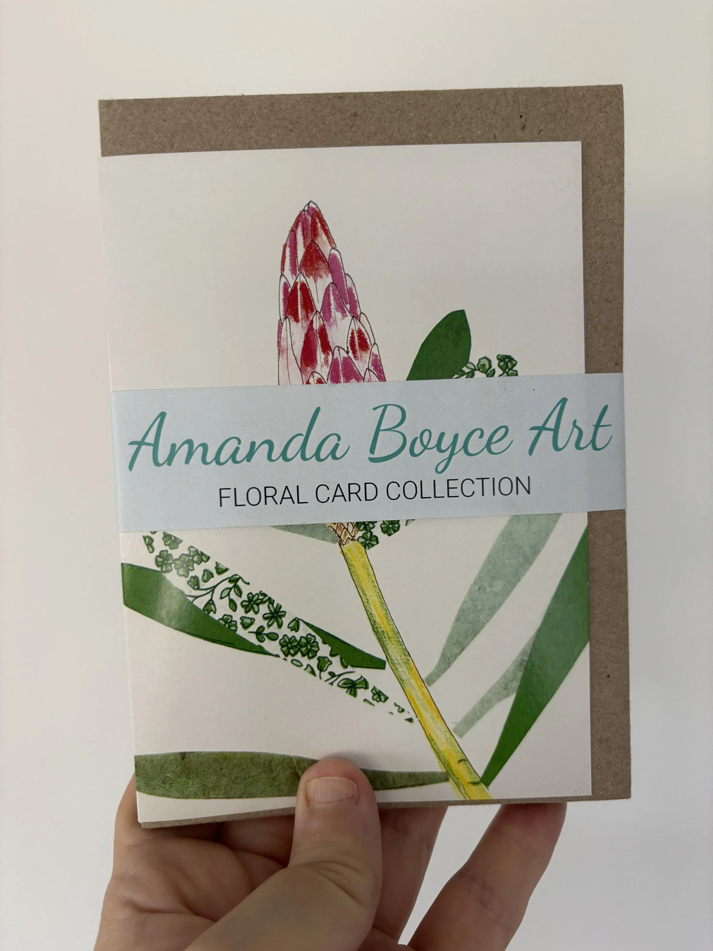 Floral Card Collection - A6 size - Pack of 8