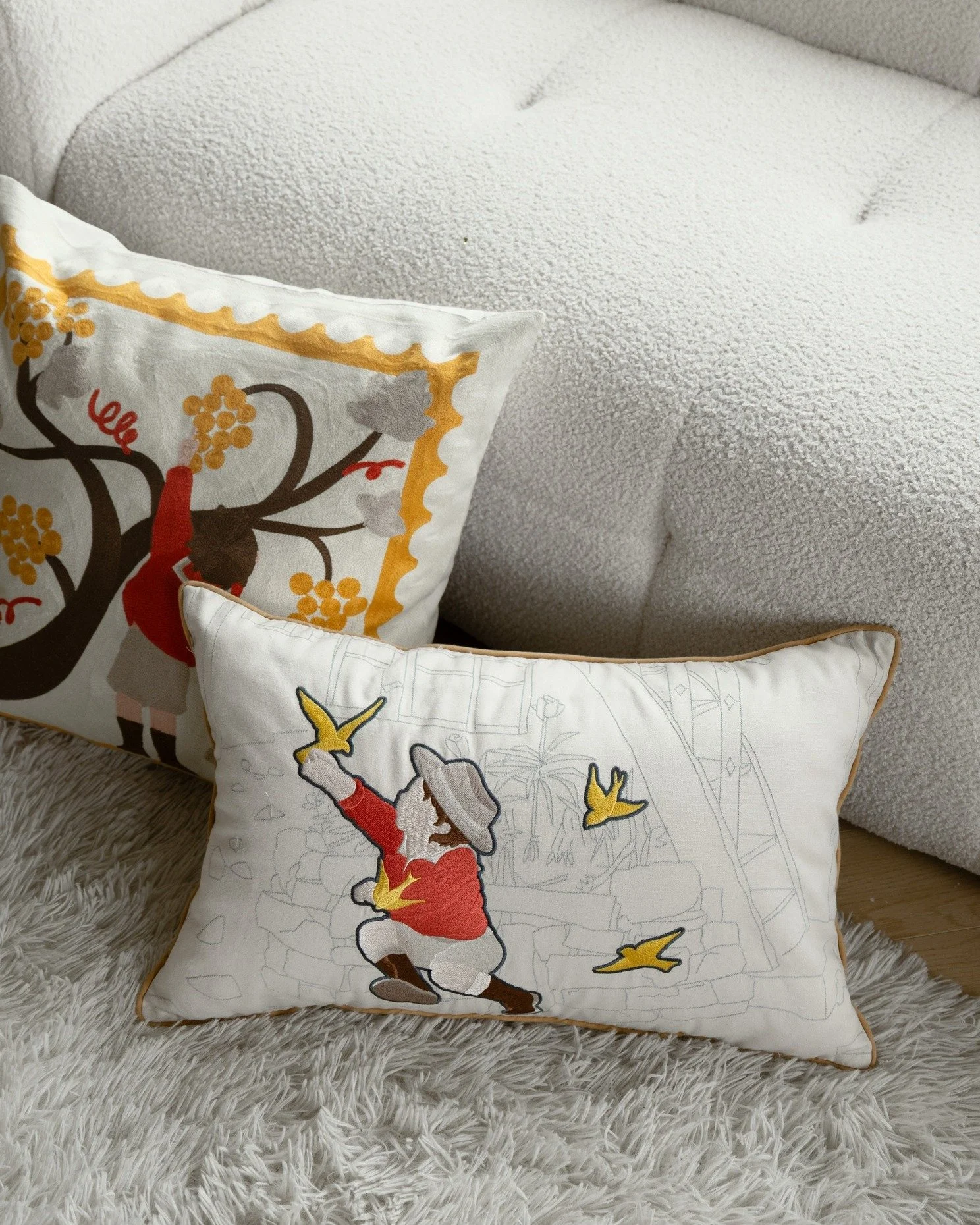 Remember when everything felt just a little out of reach?
One more stretch.
One more step.
One more run toward something bright.

Maybe that feeling never really left us. We just grew up.

#decorativepillows #throwpillows #lumbarpillows #embroideredp