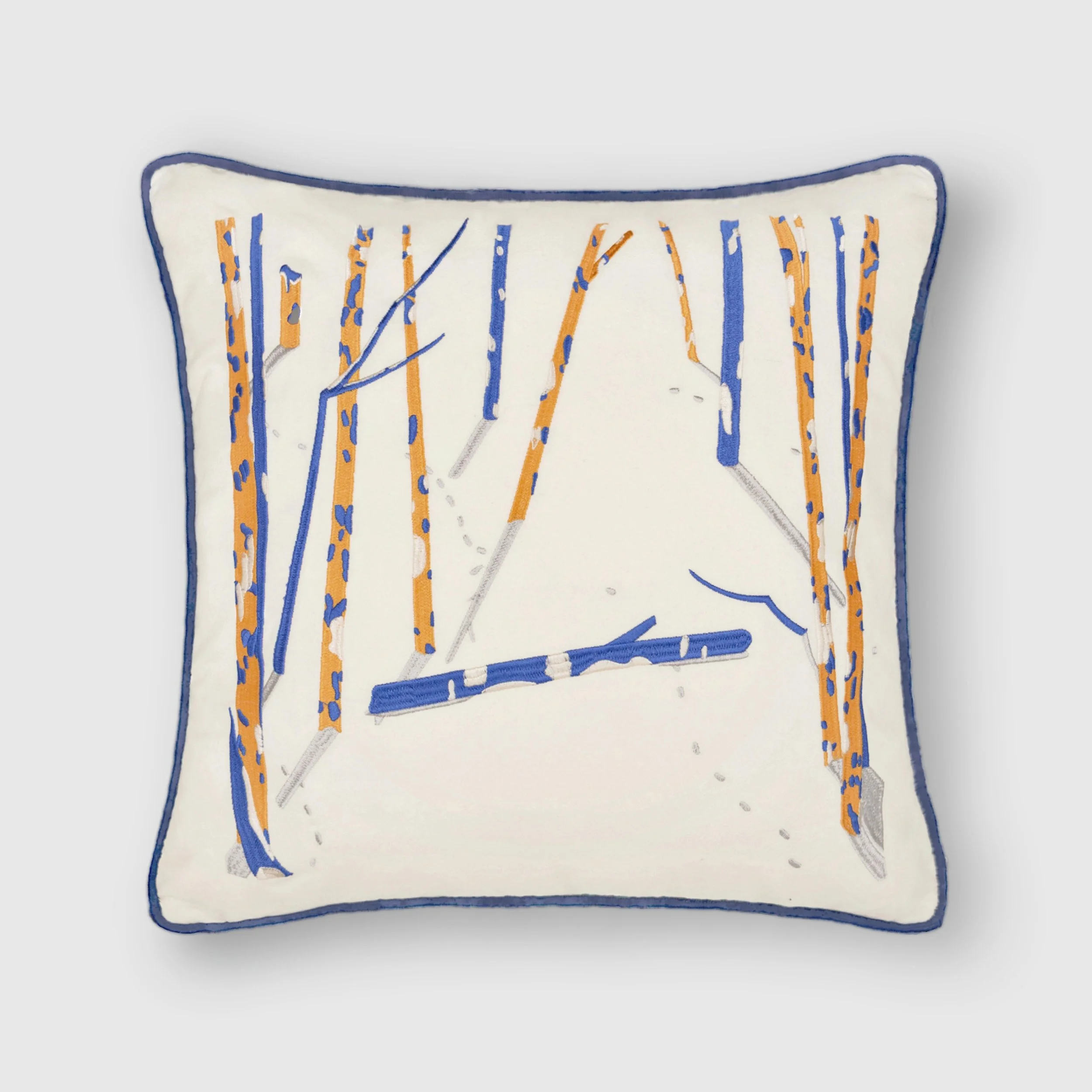 Winter Forest Throw Pillow