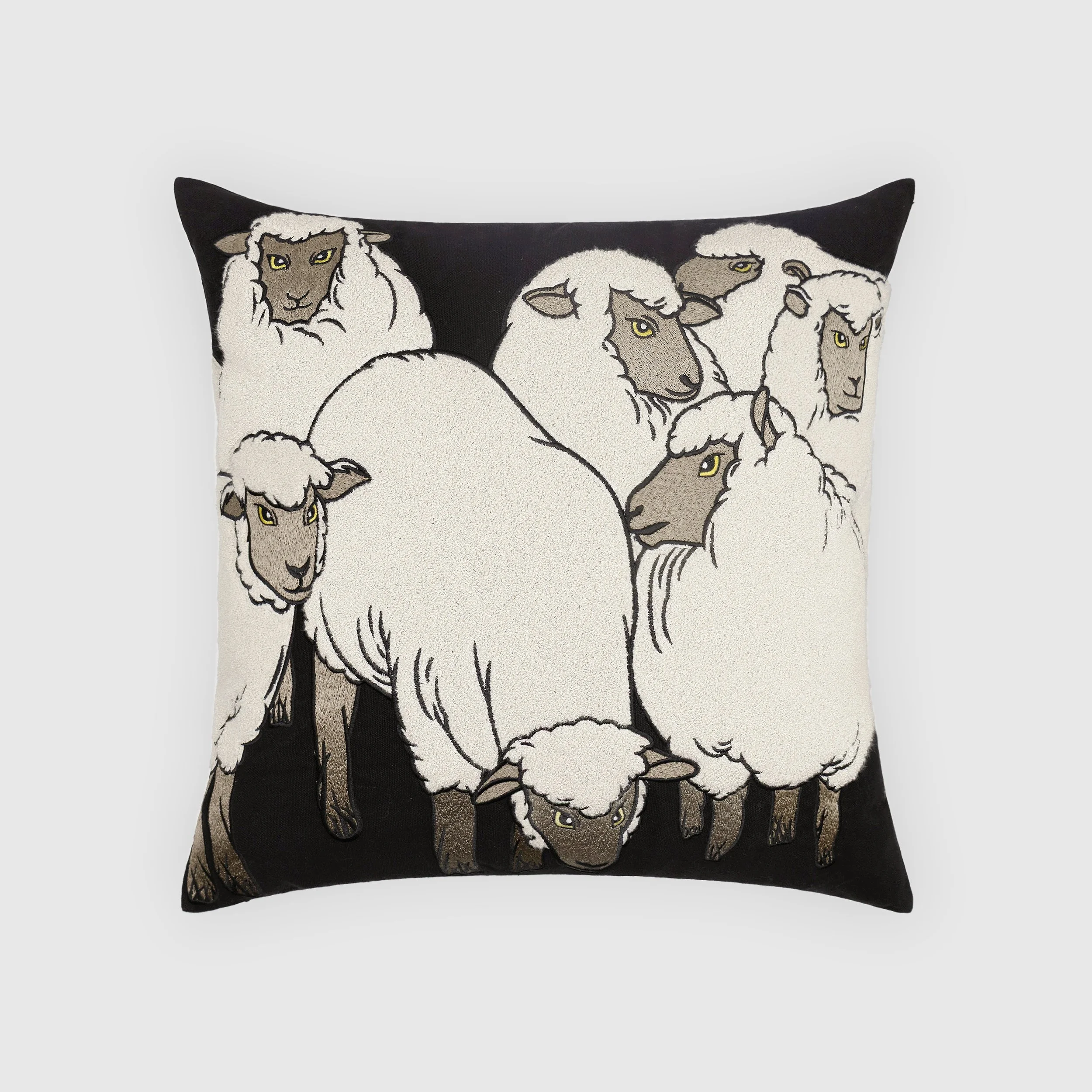 The Flock Throw Pillow