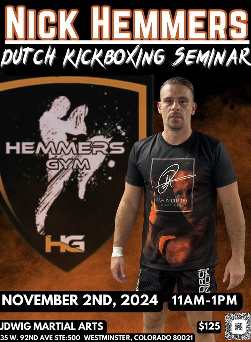 Coach Nick Hemmers at Ludwig Martial Arts!