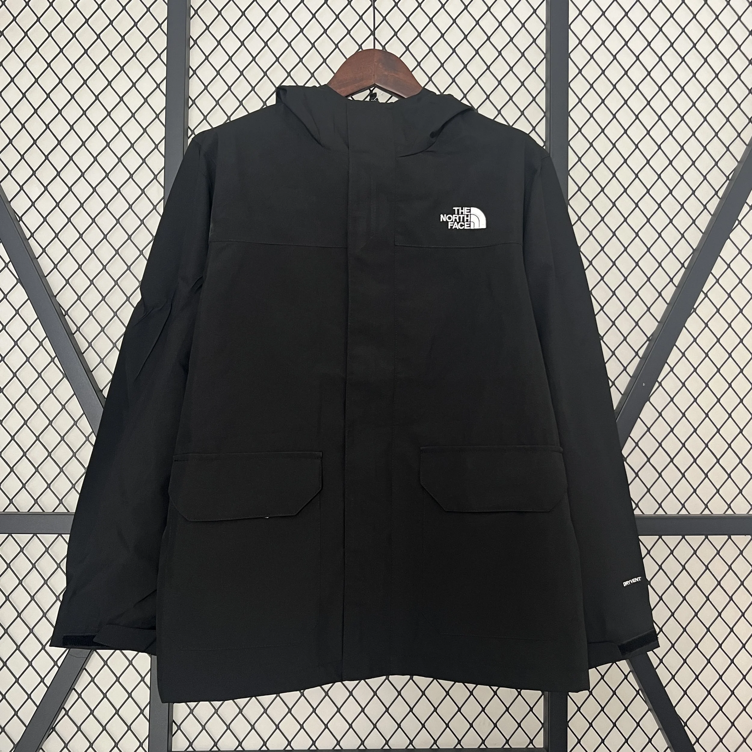 North Face Black Windbreaker