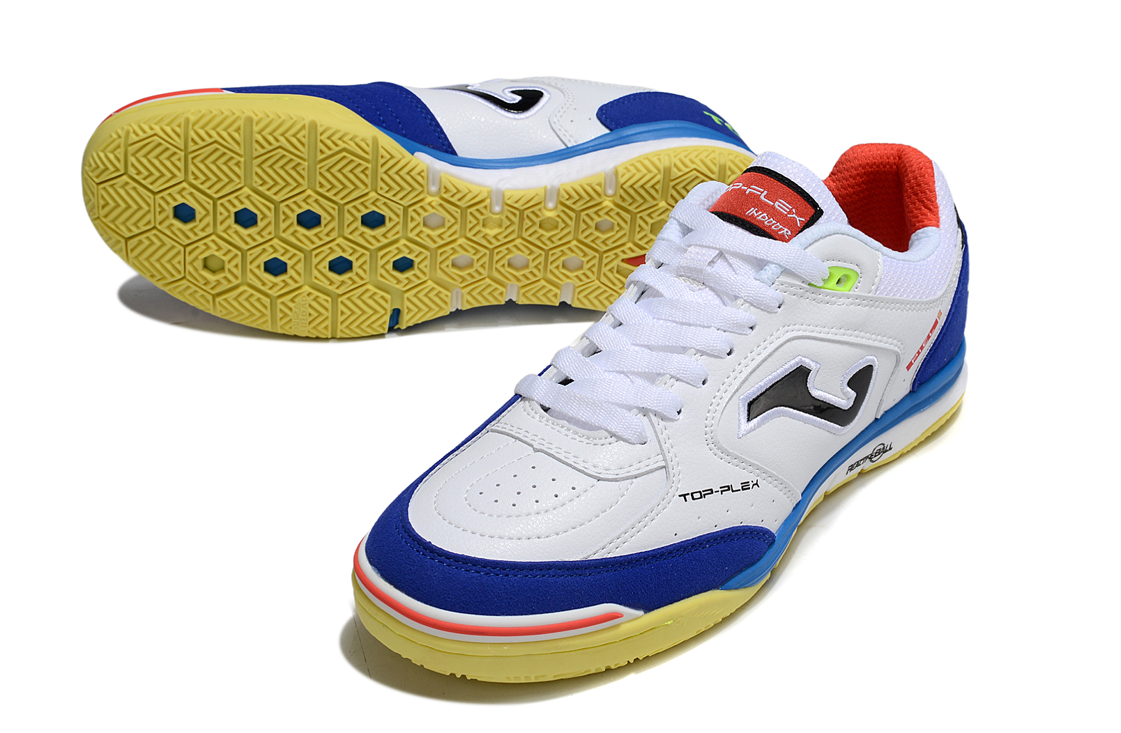 Joma Top Flex Indoor - White/Blue