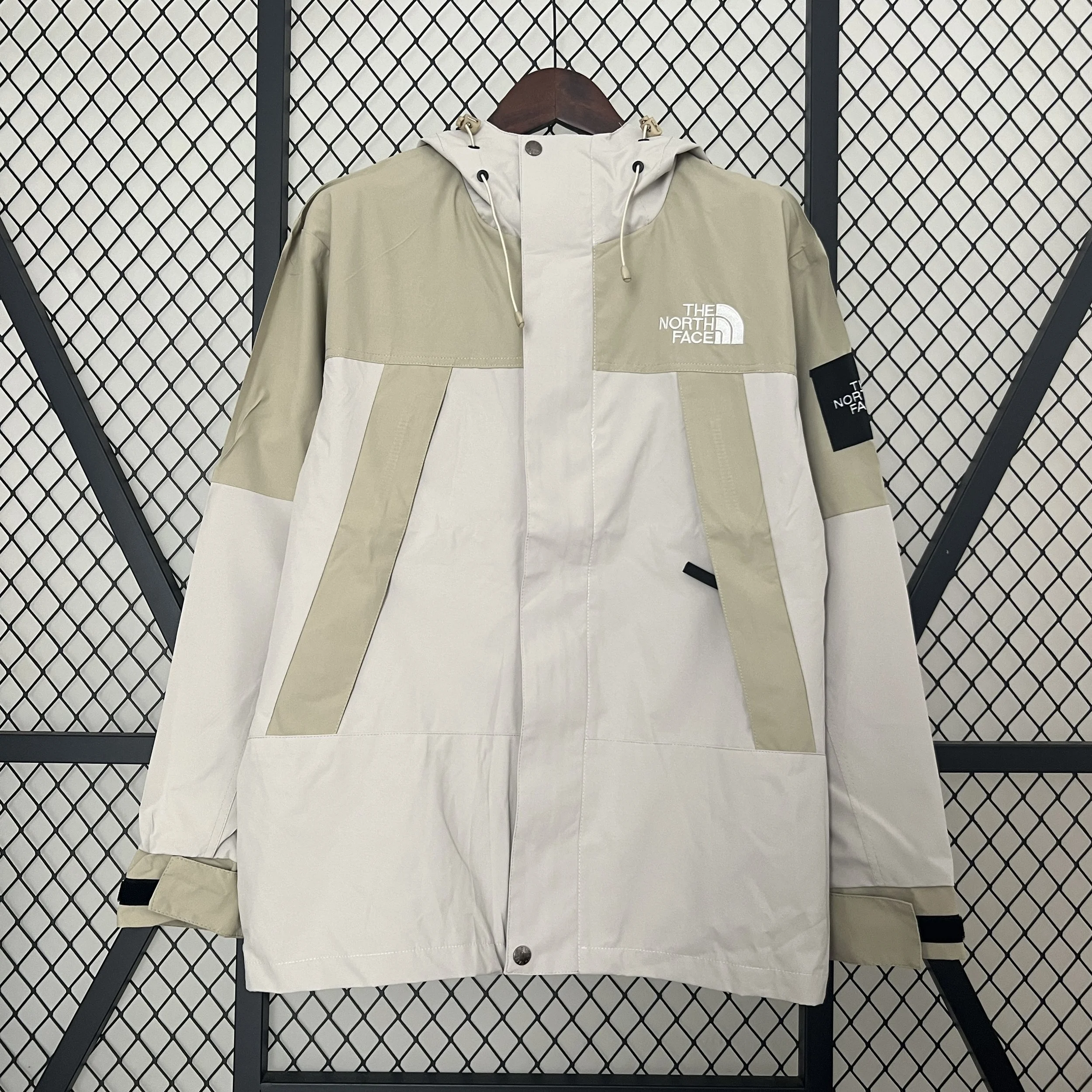 North Face Beige Windbreaker