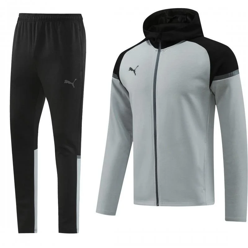 Puma Grey Tracksuit w/ Hood