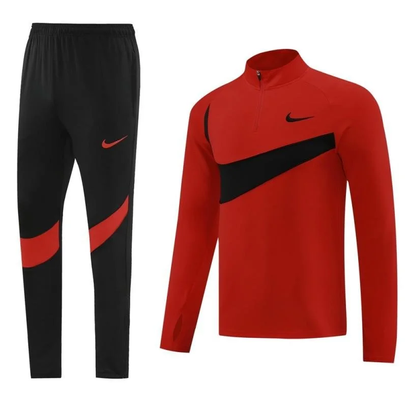 Nike 24 Red Quarter Zip Set