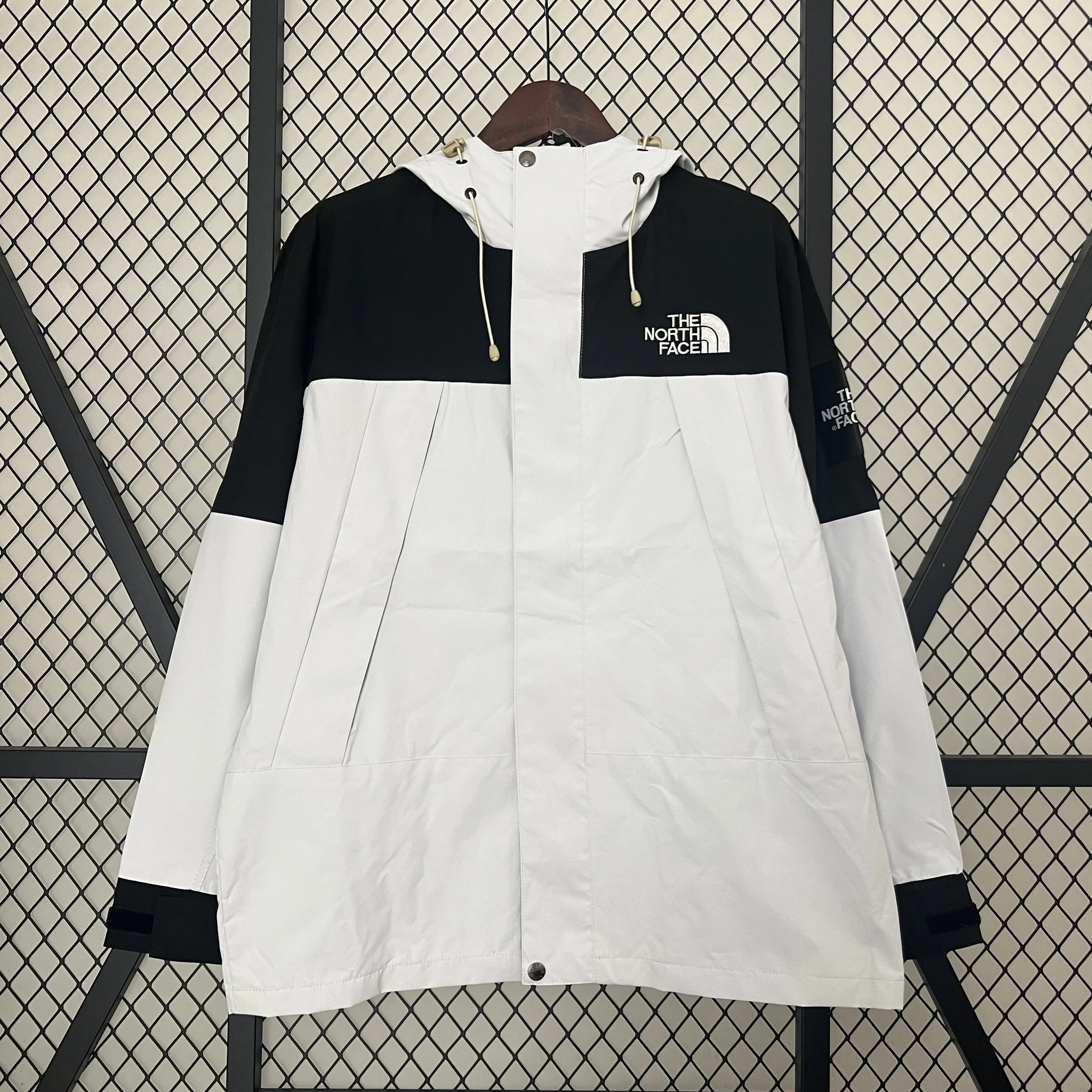 North Face White Windbreaker