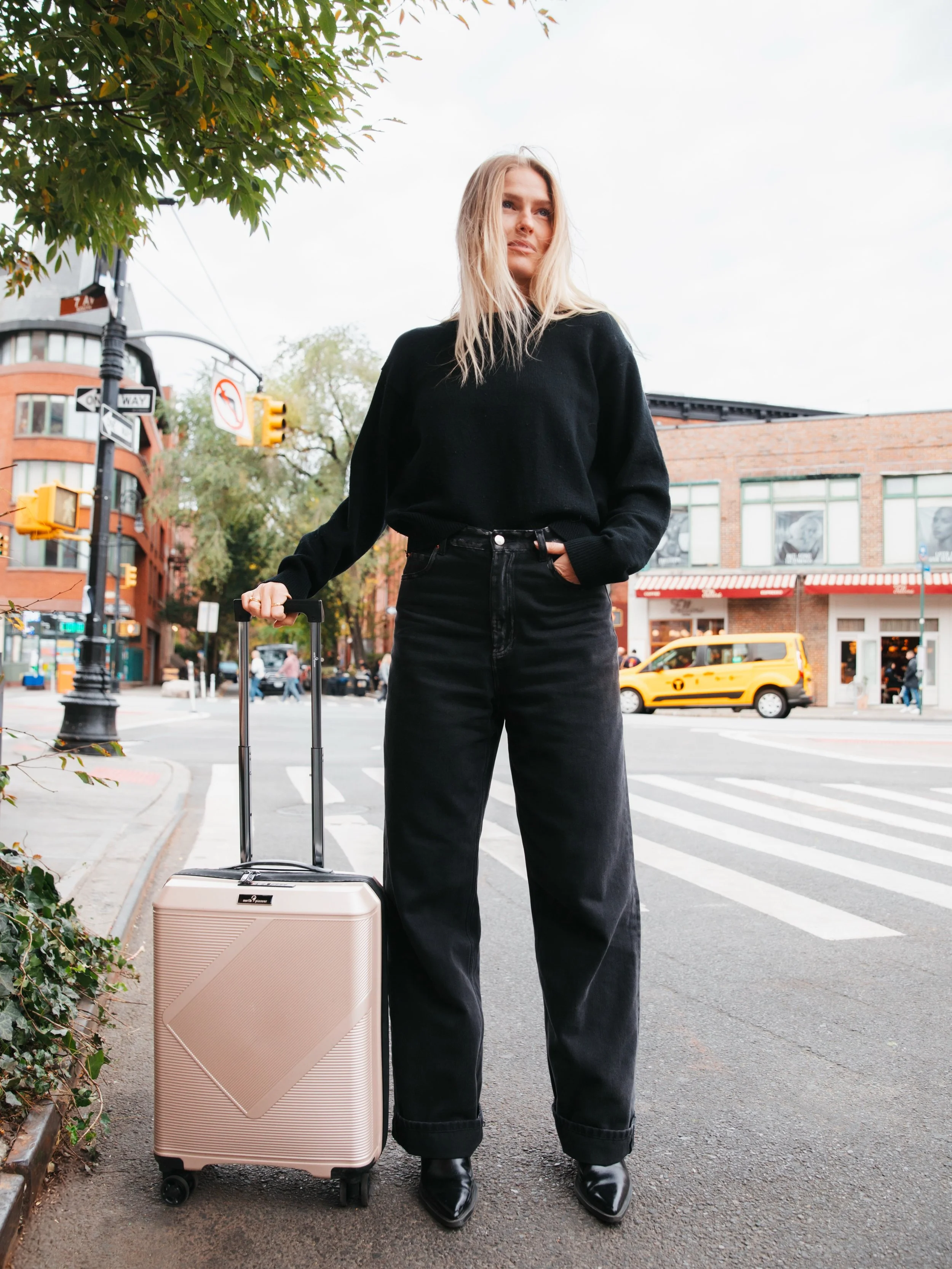 Our journey starts the moment you step outside. Effortless design, timeless style &mdash; made to move with you. ✈️ #northpioneer #suitcase #travel