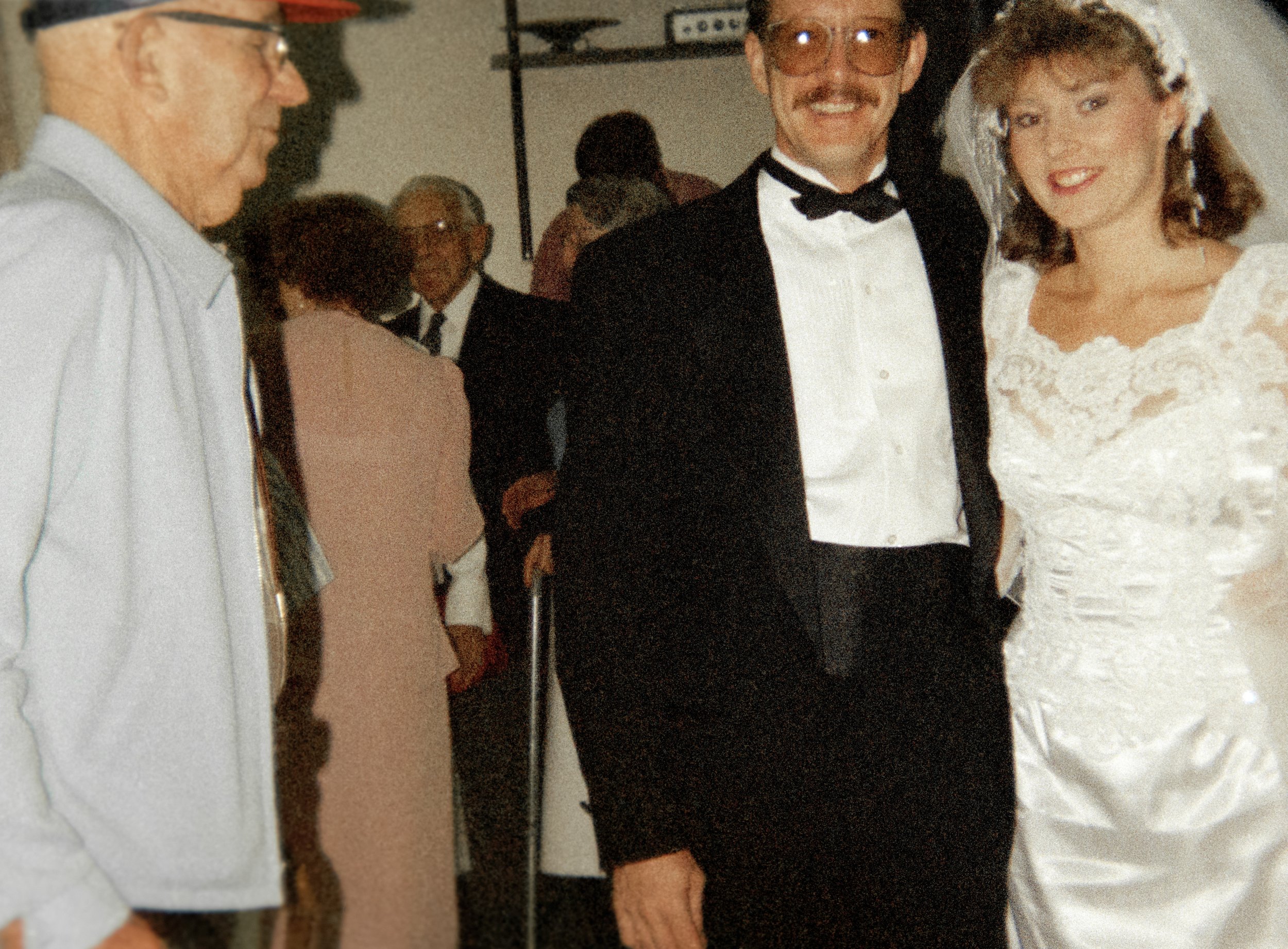 Uncle Michael and Aunt Stacey, 1988