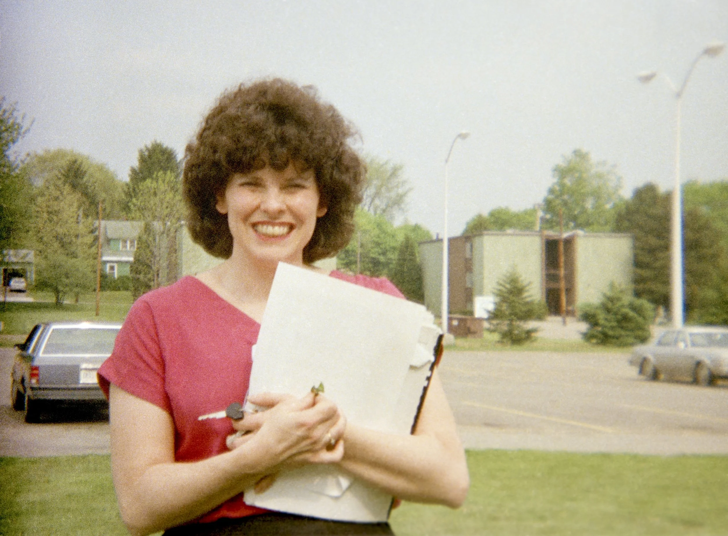 Woman (with keys and clover), 1990