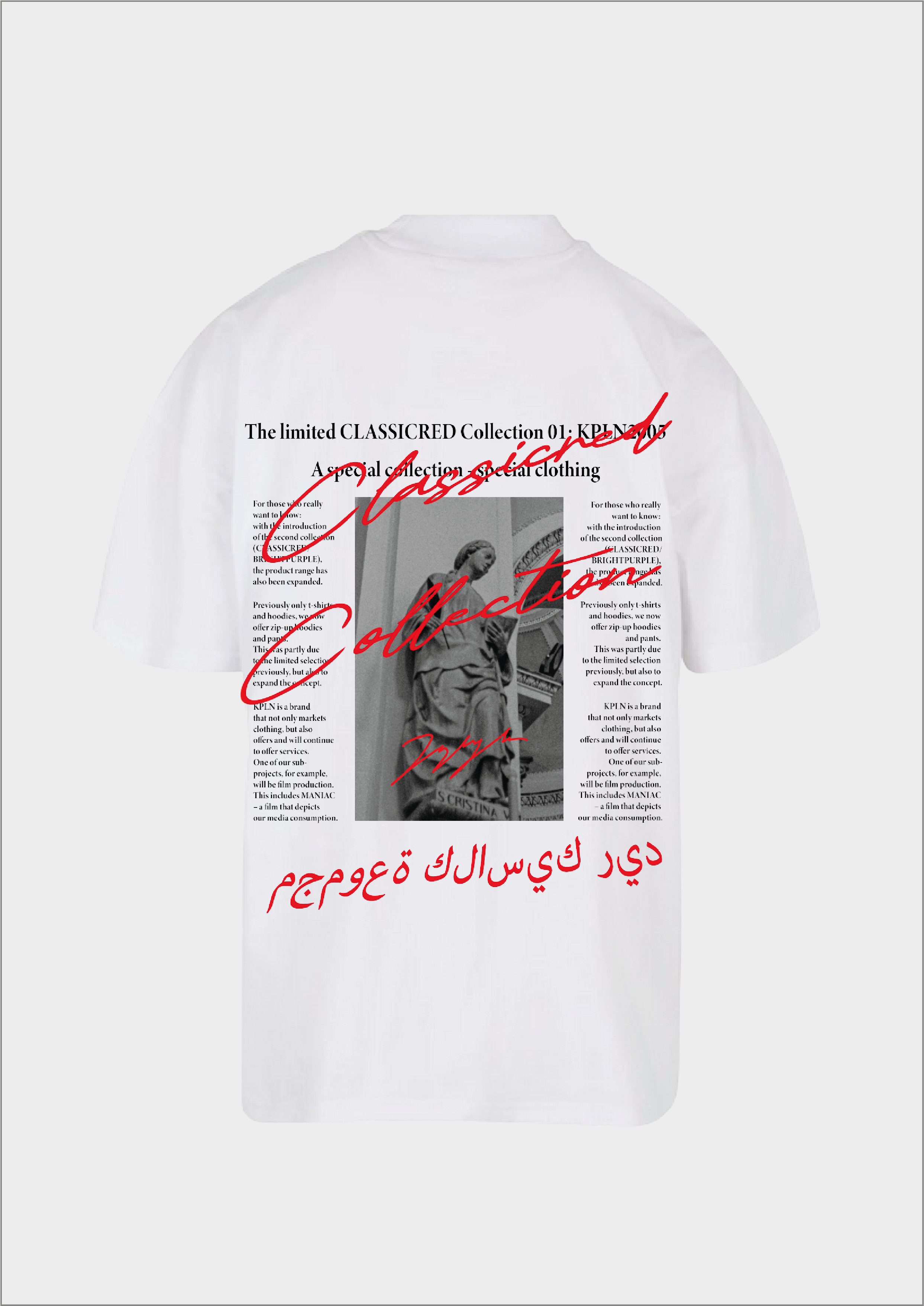 CR01 - Tshirt (white)