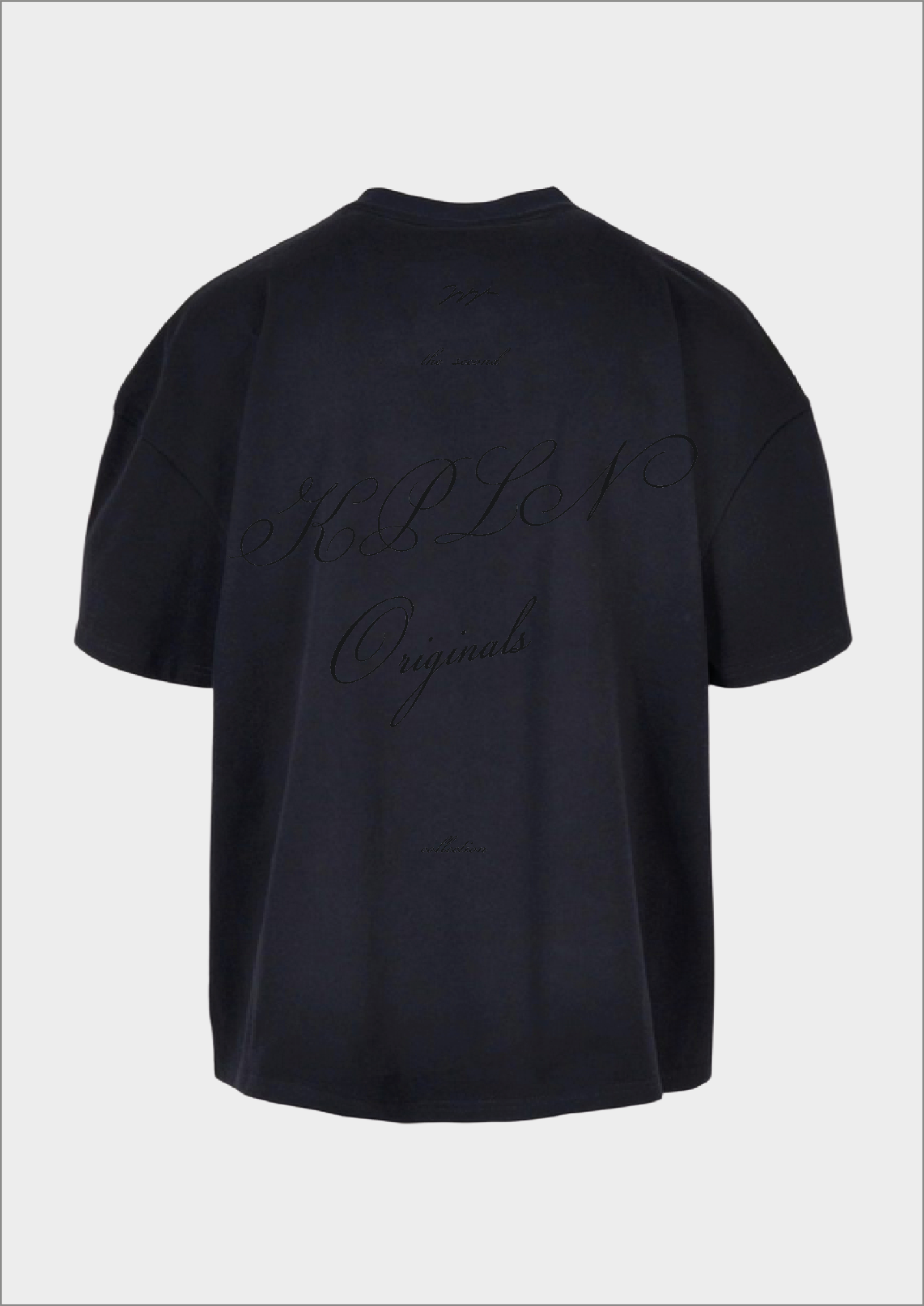 UNTITLED 009 - Tshirt (navy)