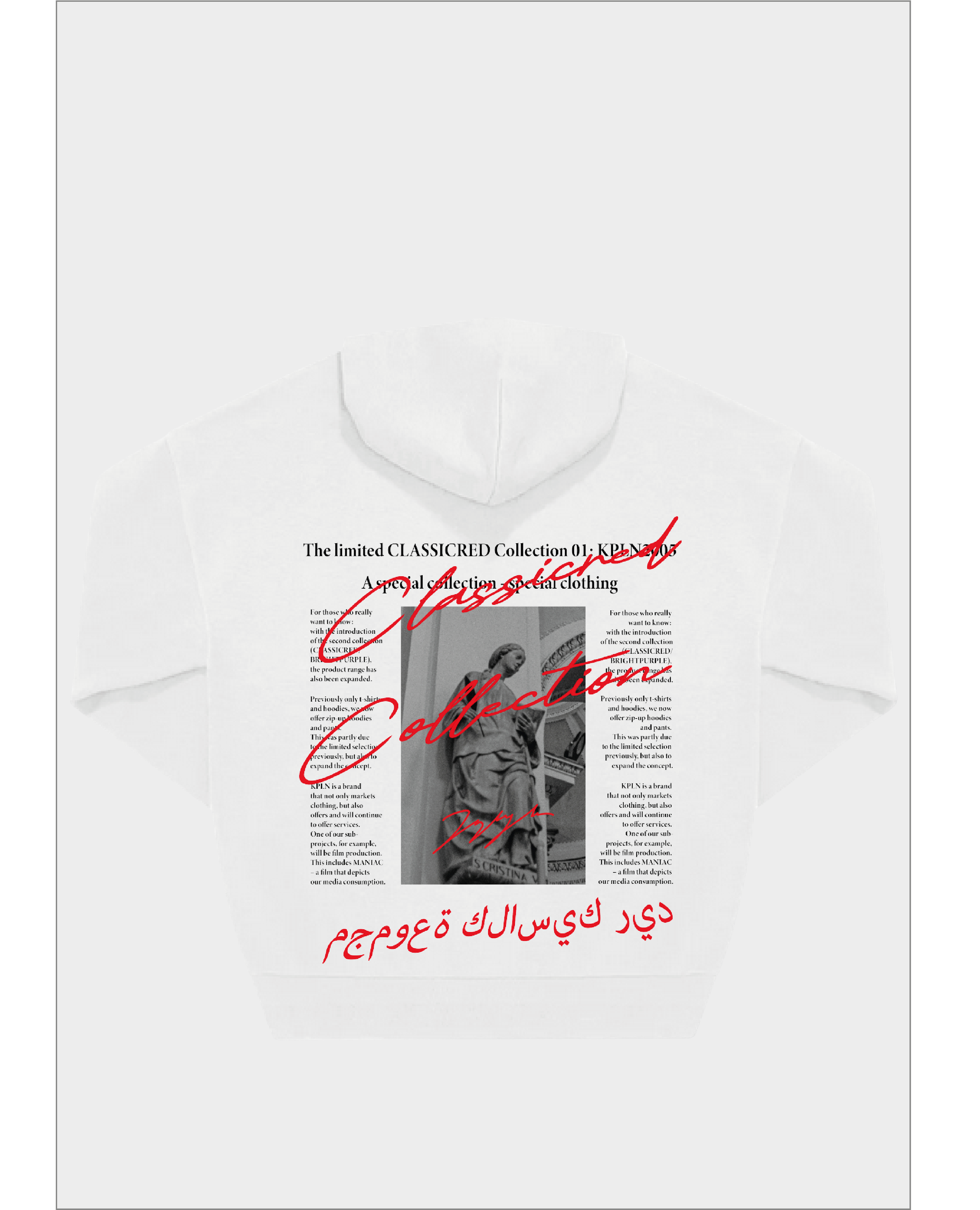 CR01 - Hoodie (white)