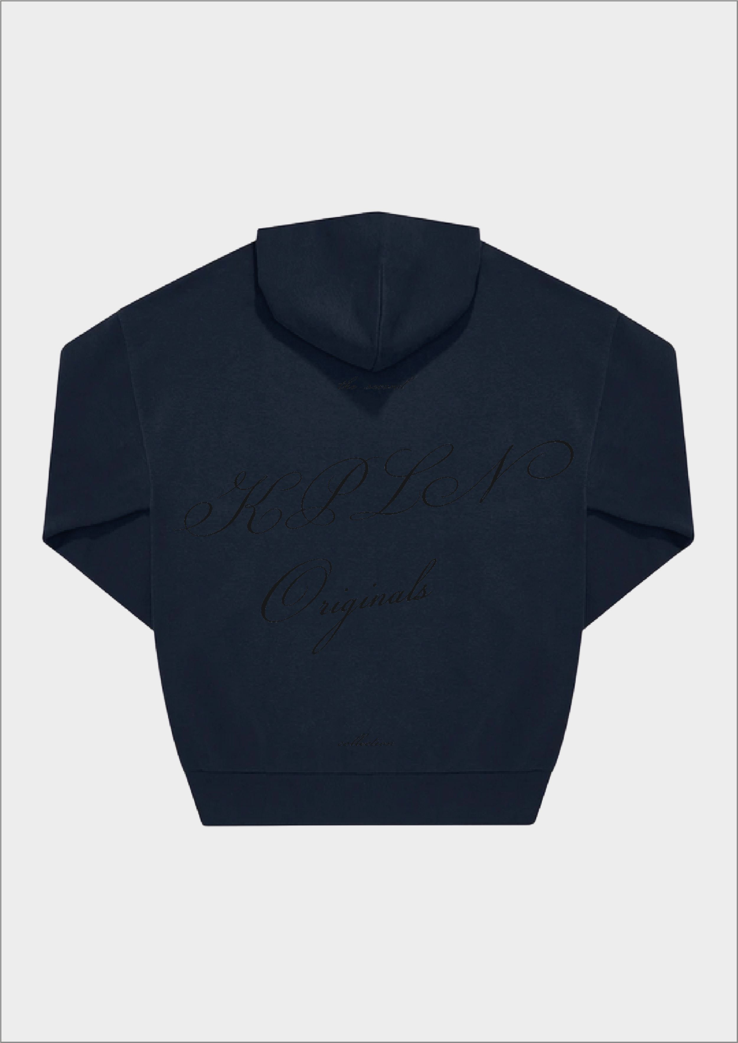 UNTITLED 009 - Hoodie (navy)