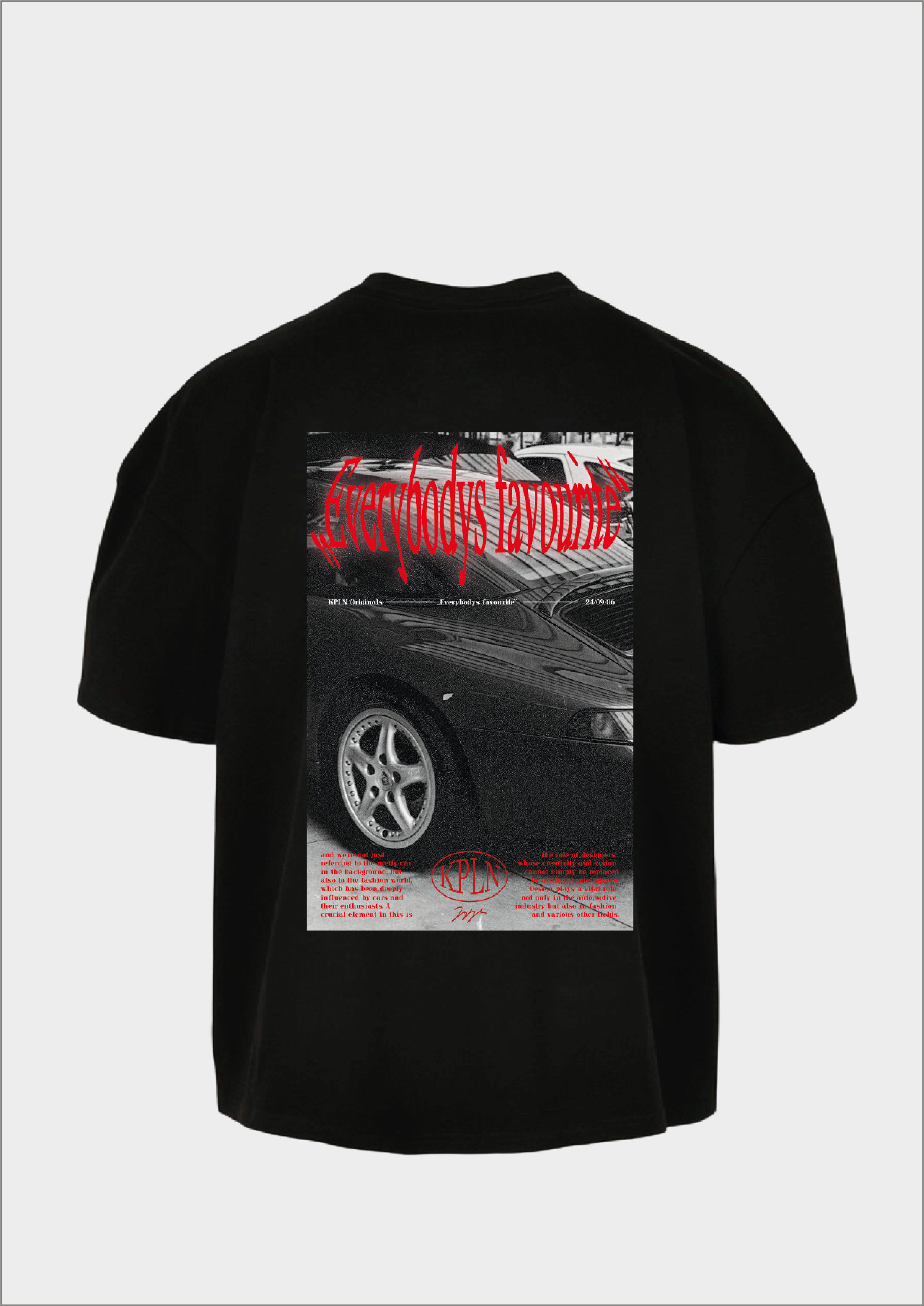 UNTITLED 003 - Tshirt (black)