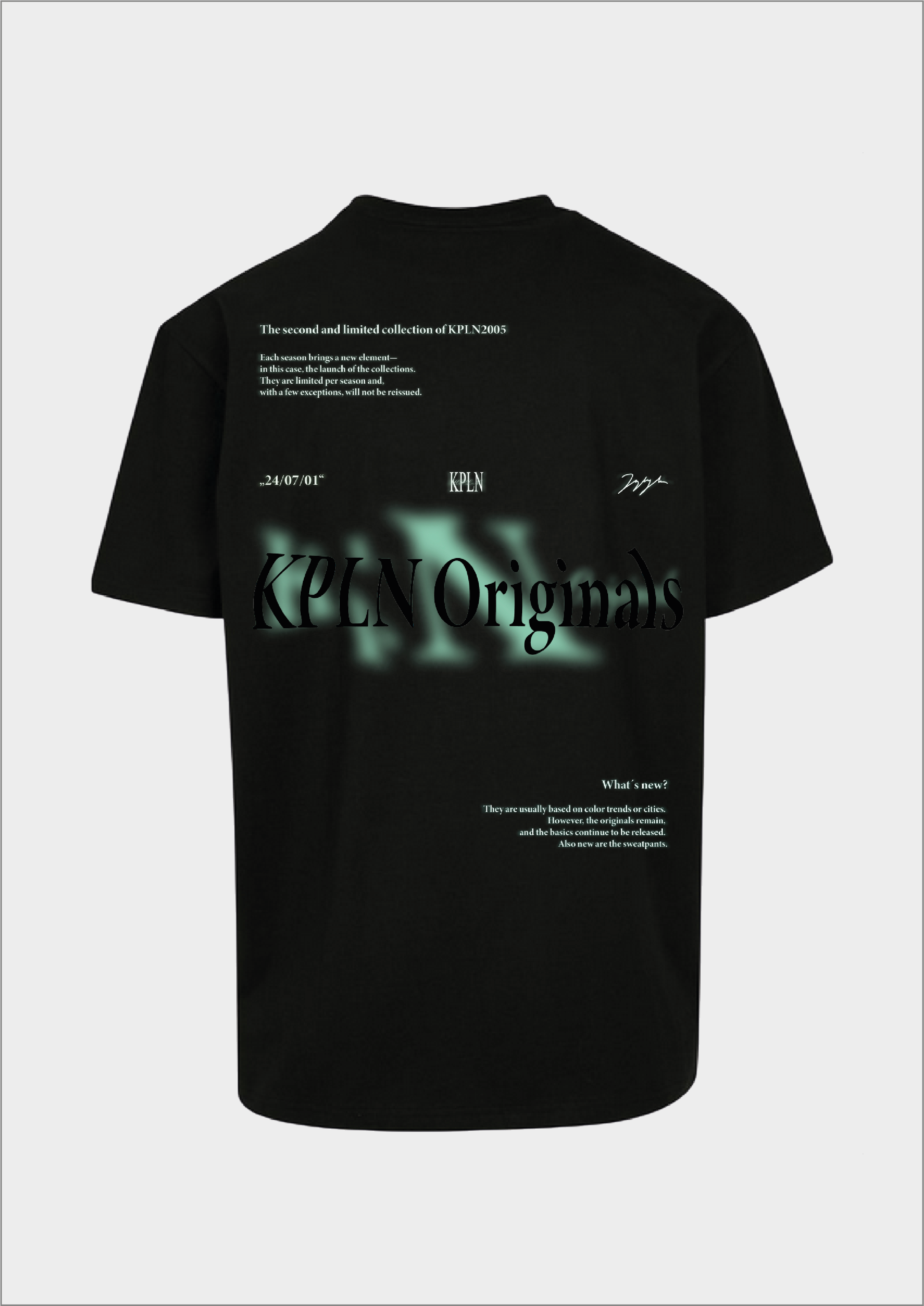 UNTITLED 001 - Tshirt (black)