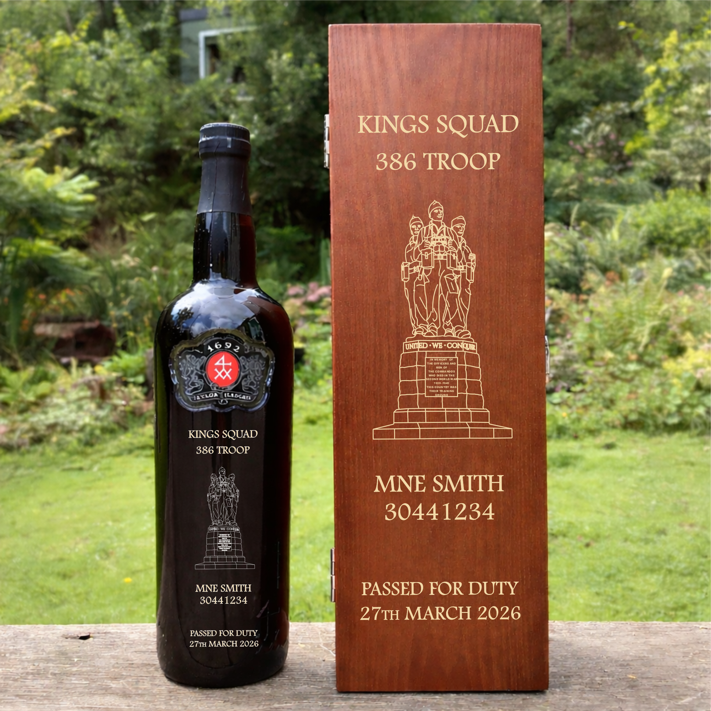 Kings Squad Port and Presentation Box
