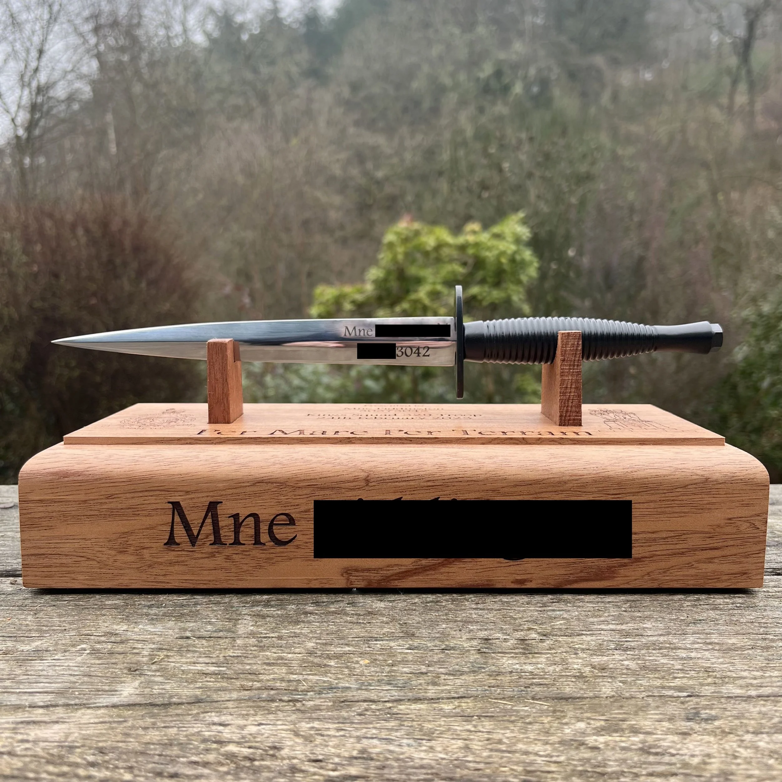 What to Engrave on a Commando Dagger &amp; Plinth — Ideas &amp; Inspiration