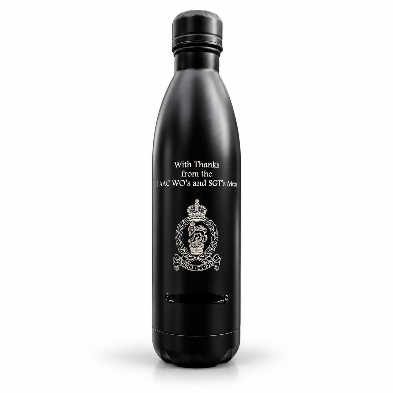 Black Thermal Bottle