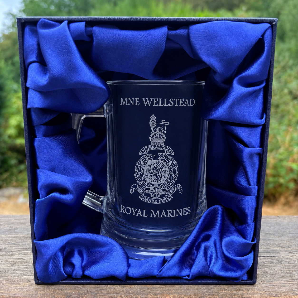 Glass Tankard in Presentation Box