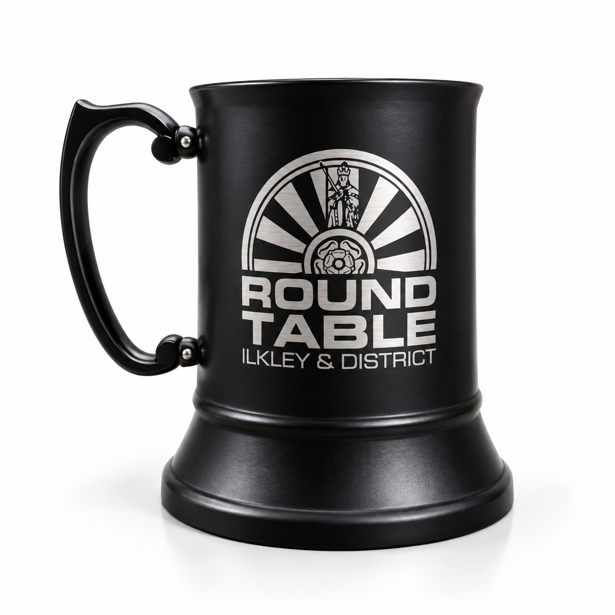 Black Steel Tankard
