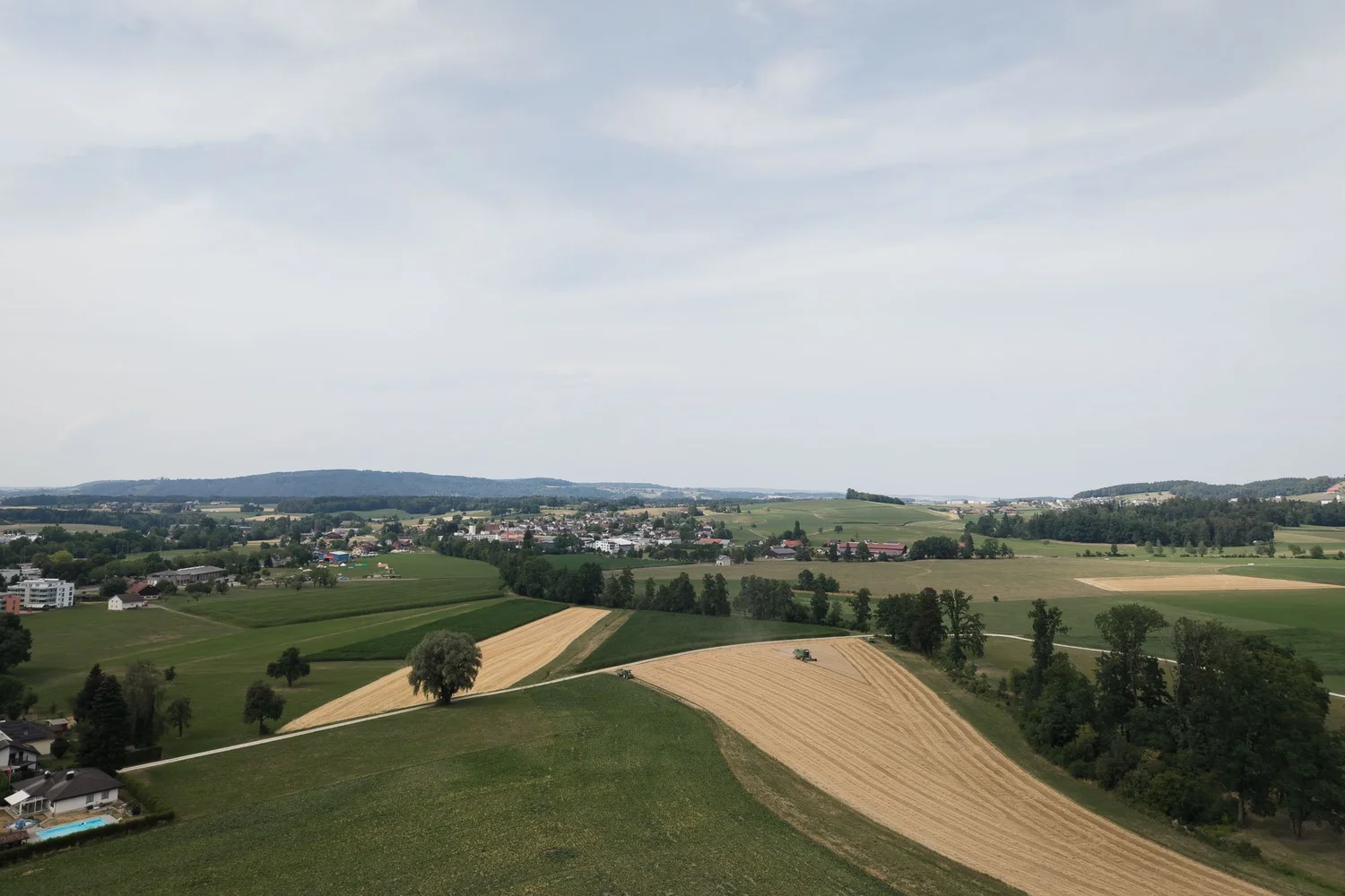 Luftaufnahme Immobilienfotografie Münchwilen Thurgau