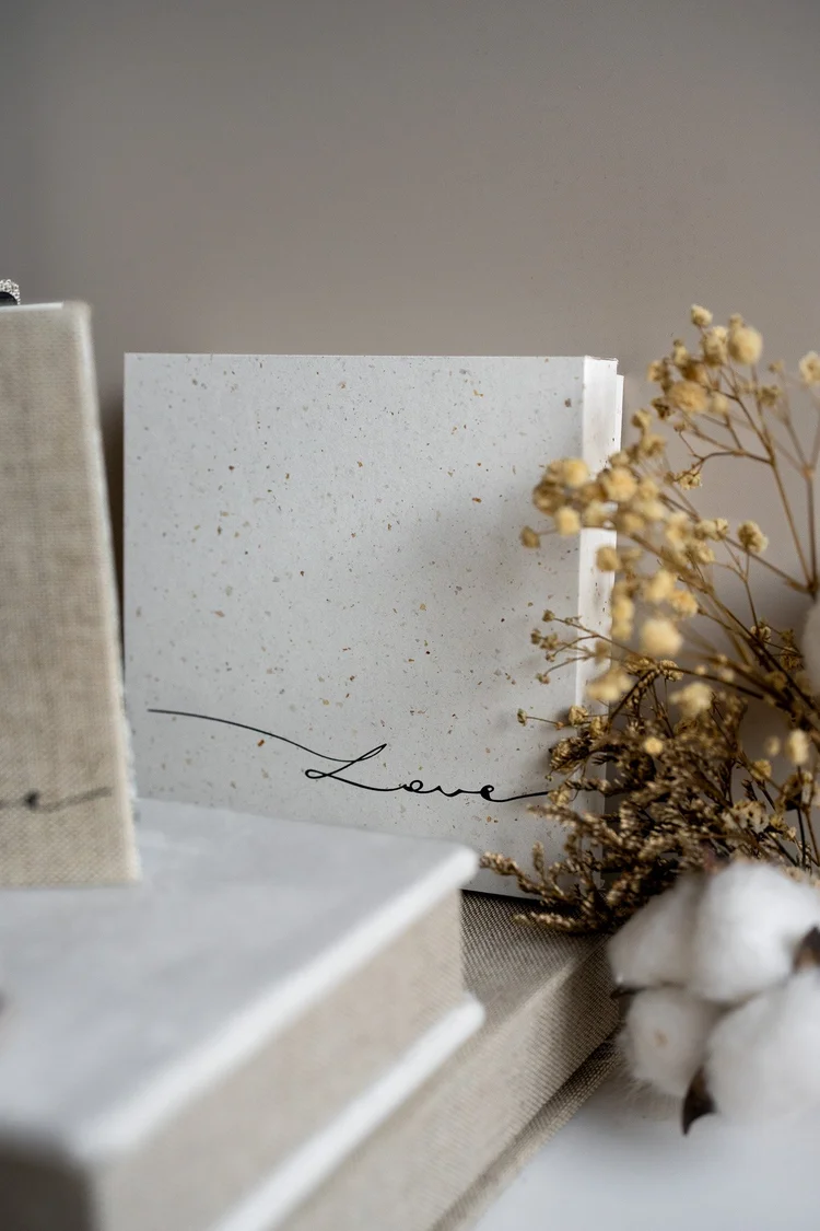 Leporello Detail Einband