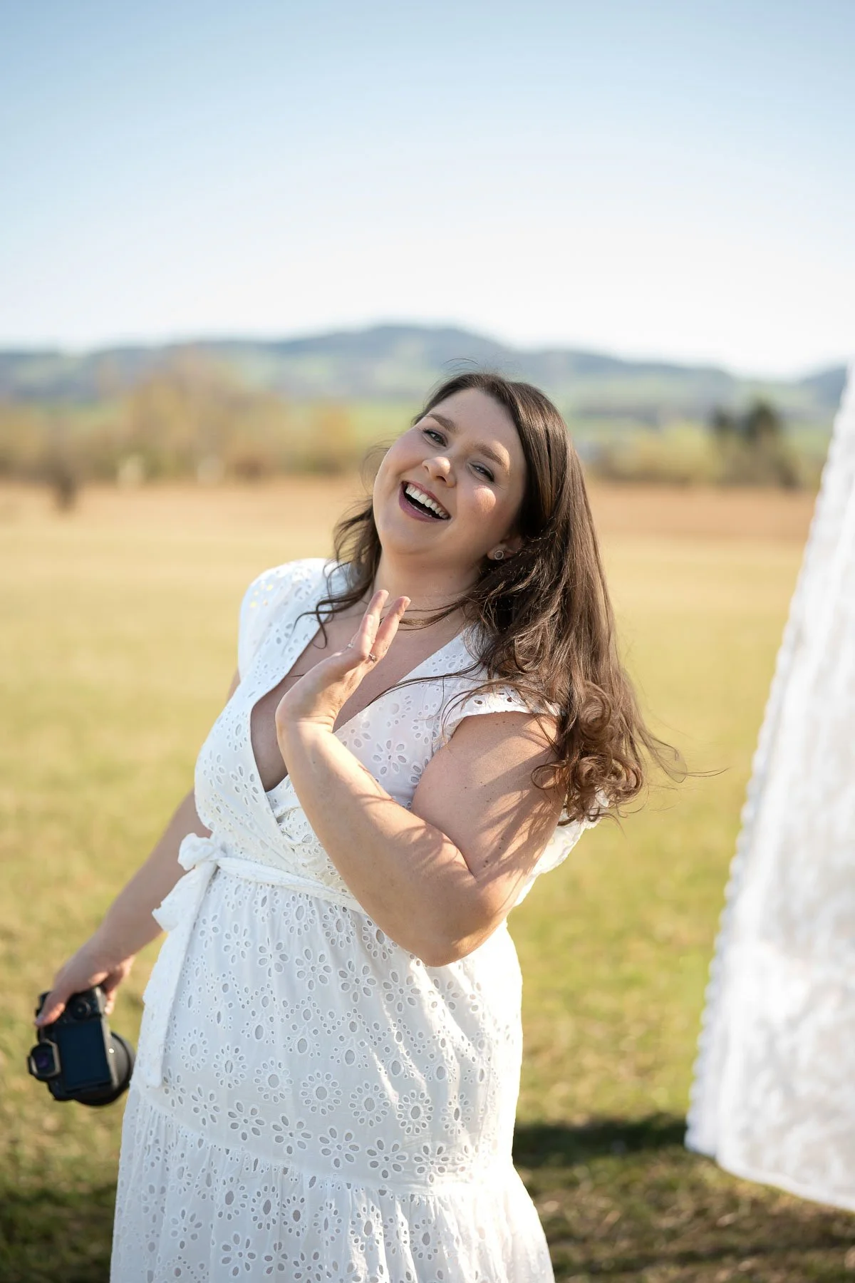 Einzelportrait Frau natürliches Licht Ostschweiz — Martina Eggenberger Fotografie