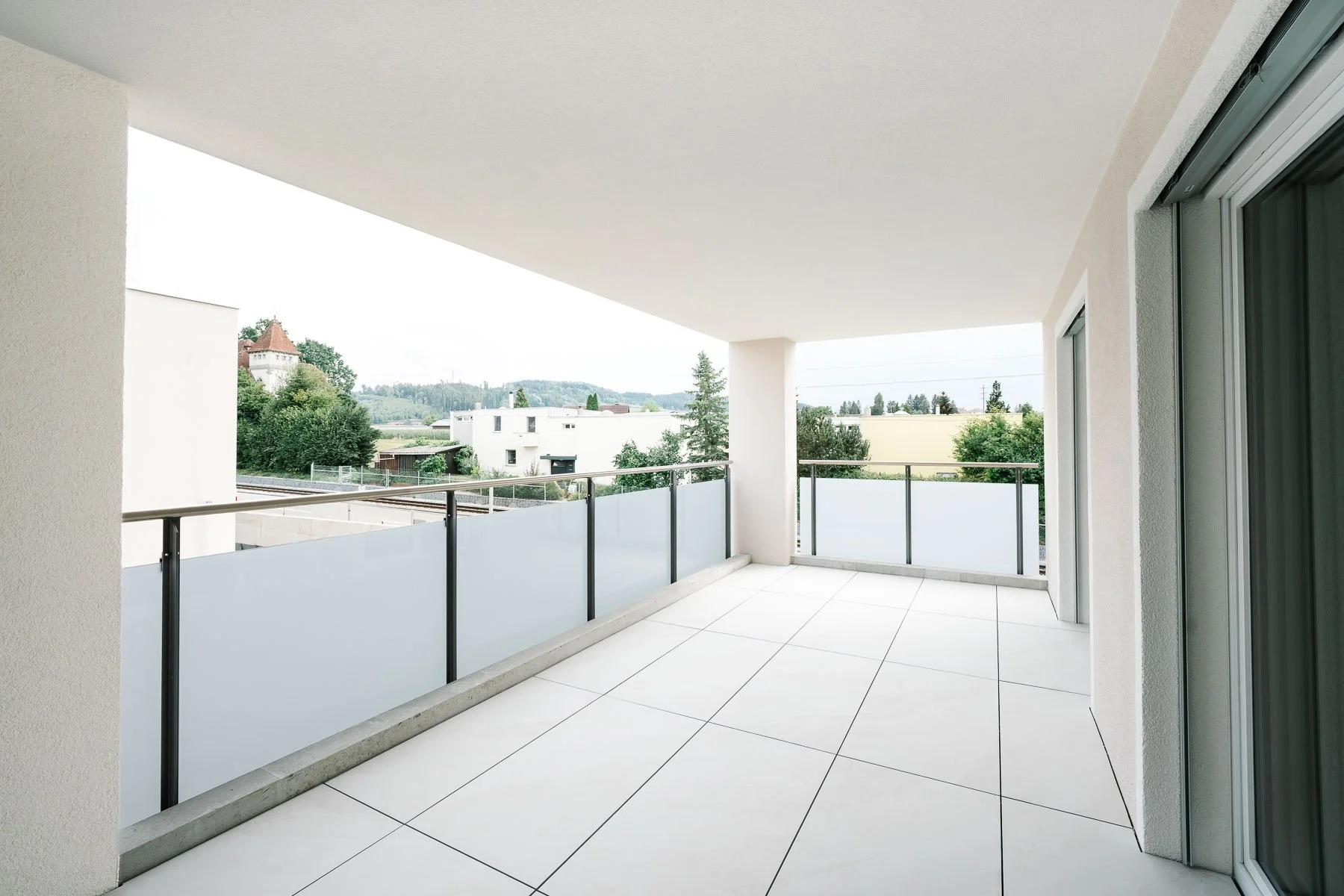 Terrasse Haus Münchwilen, Sitzplatz im Freien