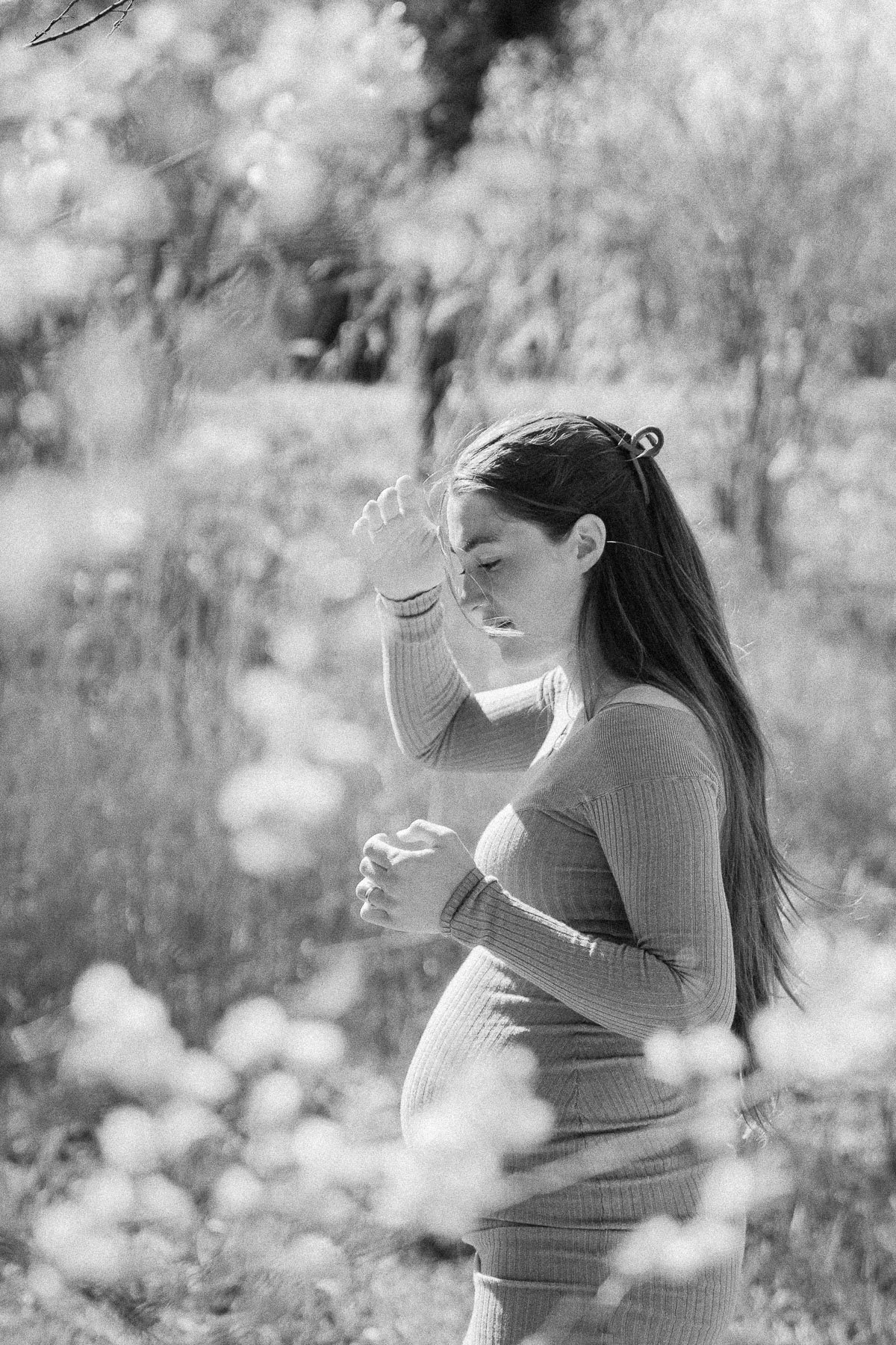 Schwangerschaftsshooting Zürich im Freien — Martina Eggenberger Fotografie