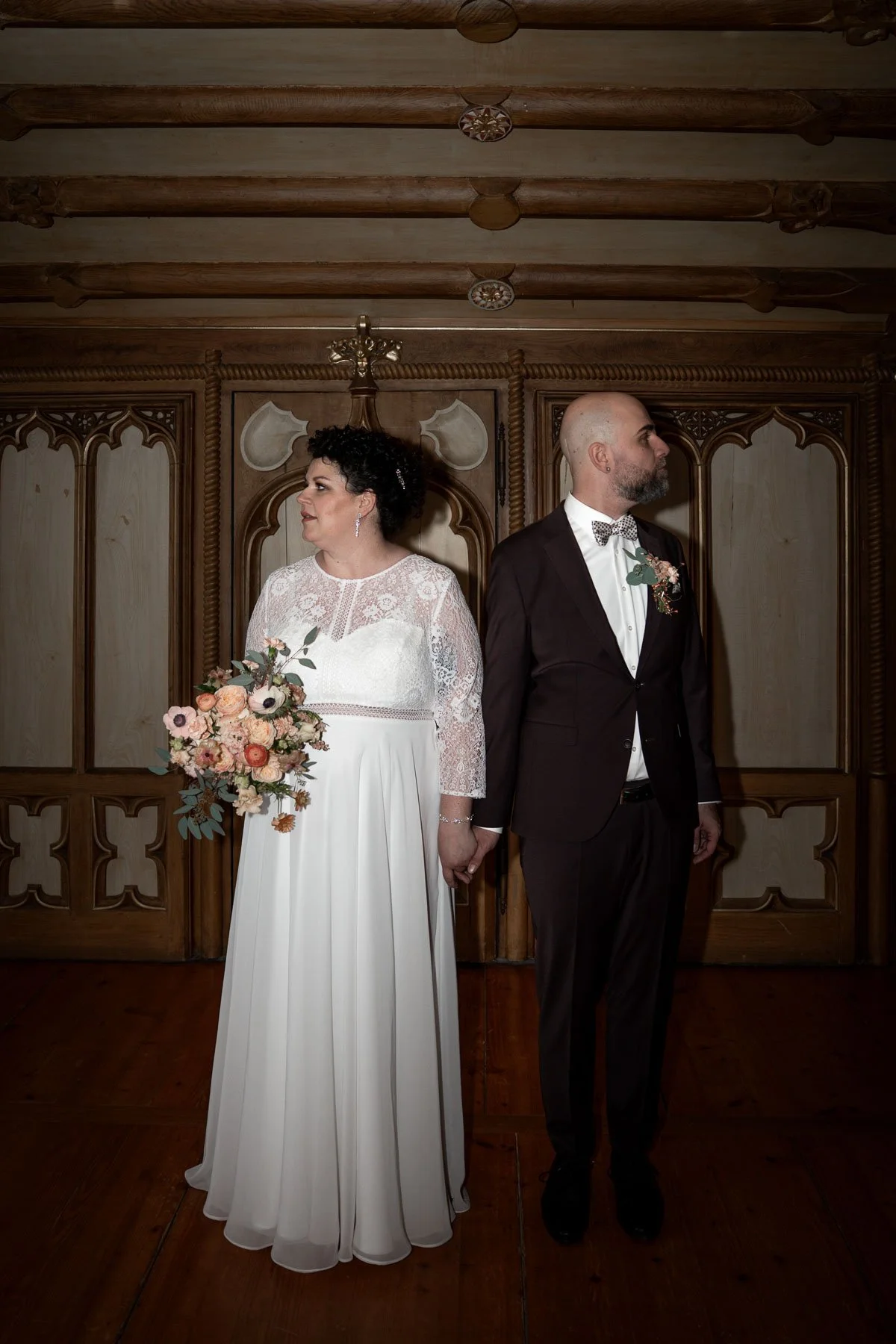 Brautpaar Hotel Heiden Appenzell natürliche Momente — Martina Eggenberger Fotografie